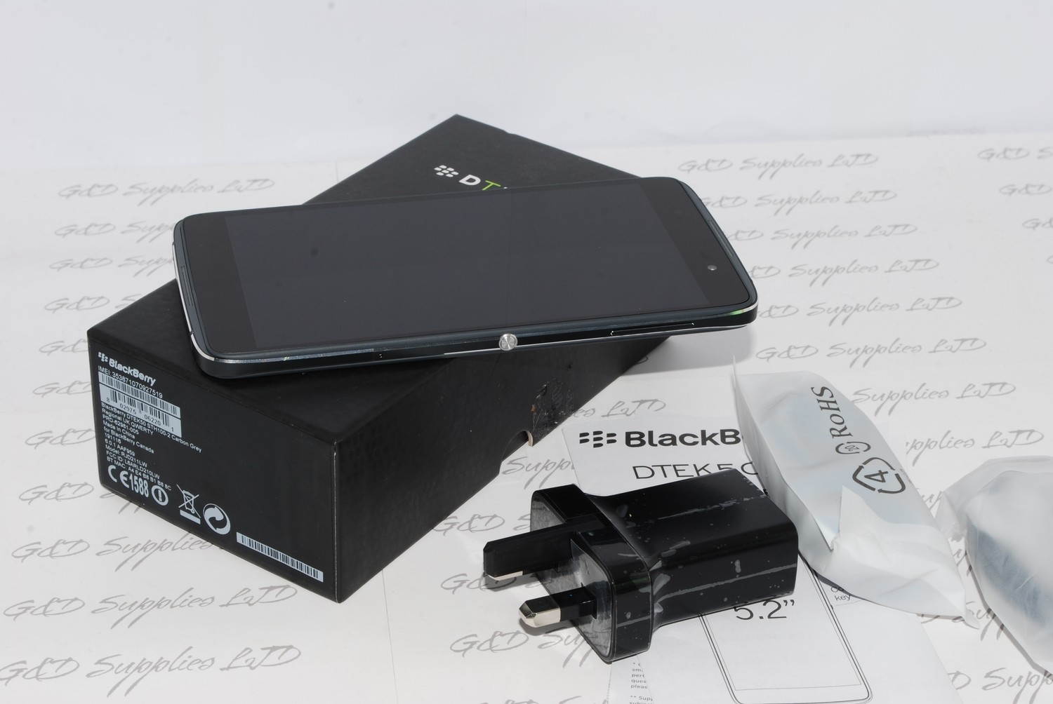 BlackBerry DTEK50 - 16GB - Black (Unlocked) Smartphone SIM-Free Single SIM Smartphone #