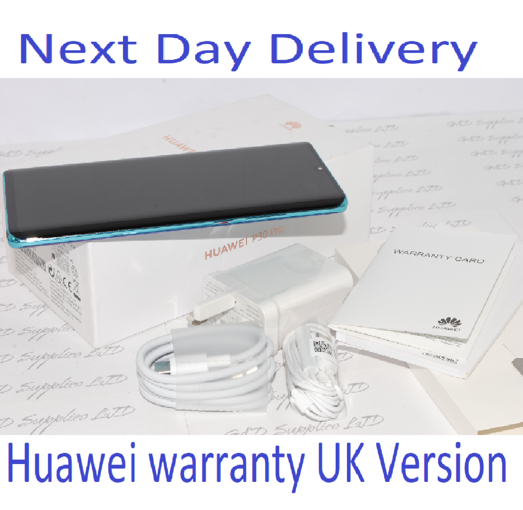 NEW Huawei P30 PRO Single-SIM 128GB Aurora Single 8GB Sim UNLOCKED UK Version