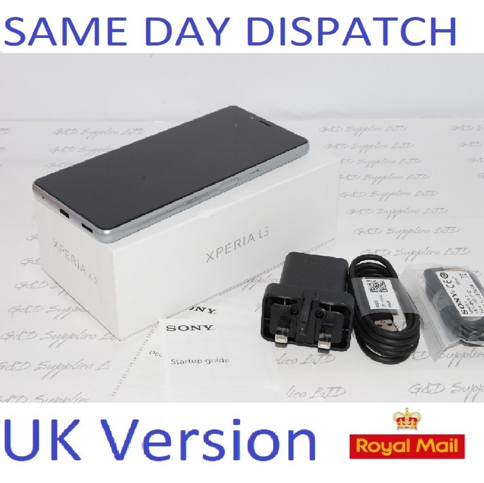 # Sony Xperia L3 I3312 - 32GB - Silver 4G Unlocked Single Sim Smartphone UK STOCK