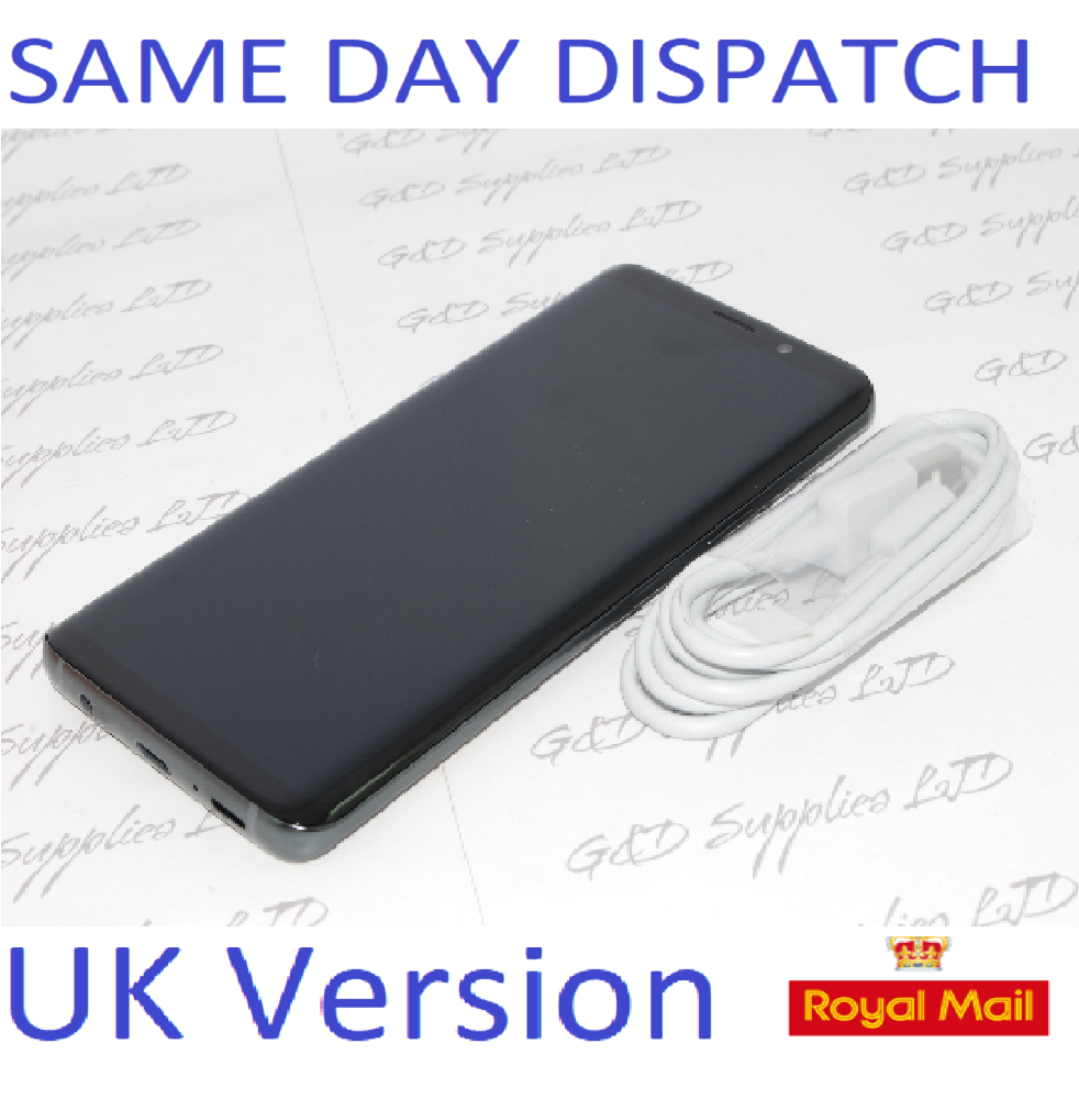 Samsung Galaxy S9 Gray SM-G960F 64GB 4G Unlocked UK Version Single Sim NO BOX