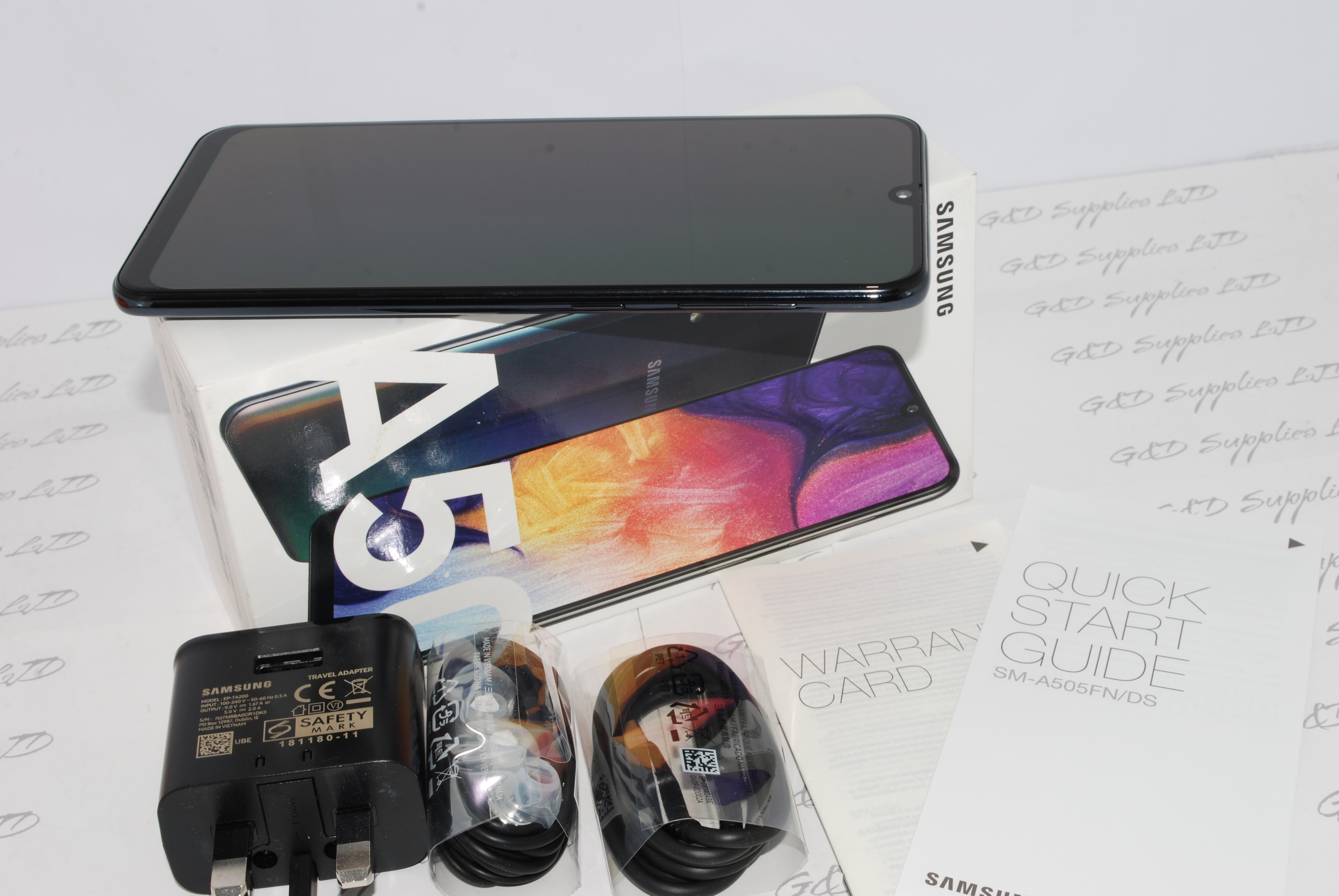 Samsung Galaxy A50 Black 4gb 128gb Nfc Dual Sim Unlocked Smartphone Uk Version