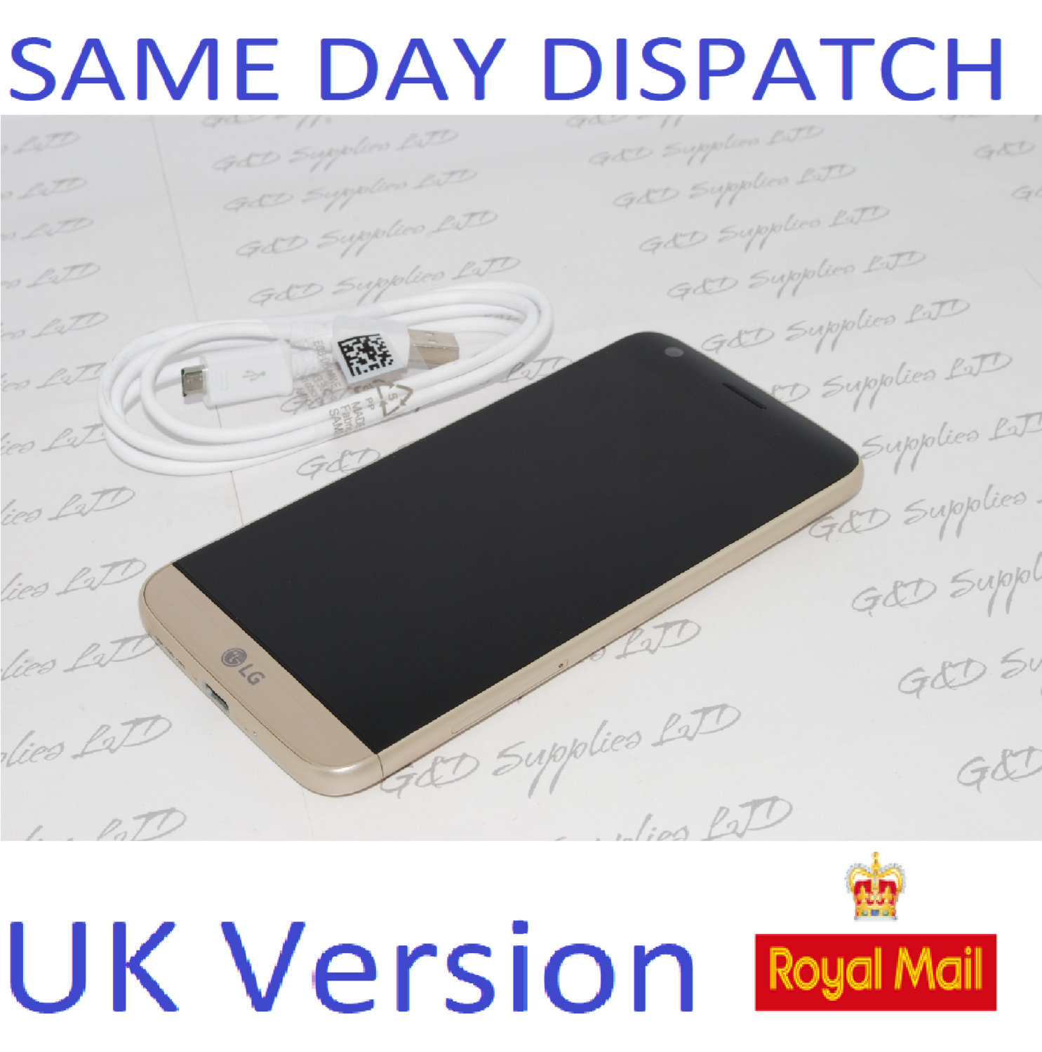 LG G5 H850 32GB Gold 4G Unlocked Smartphone Android  UK STOCK NO BOX