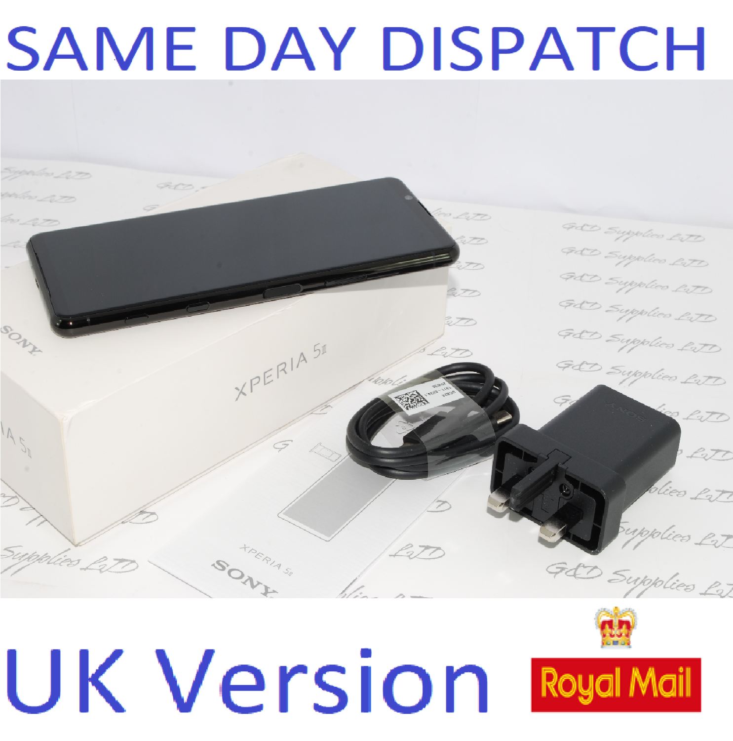 # SONY Xperia 5 II 128GB 6.1" Dual-Sim Black 5G unlocked uk version