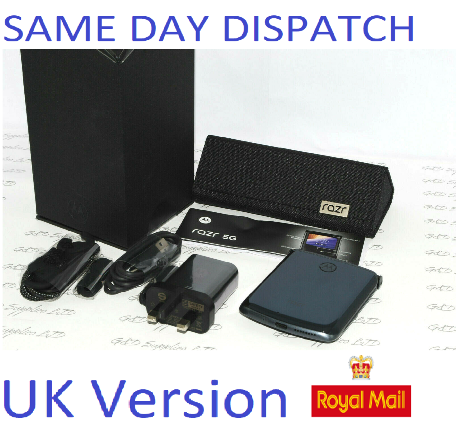 Motorola Razr 5G Dual-SIM XT2071-4 256GB 8Gb Dual SIM Unlocked SIM Free UK Version