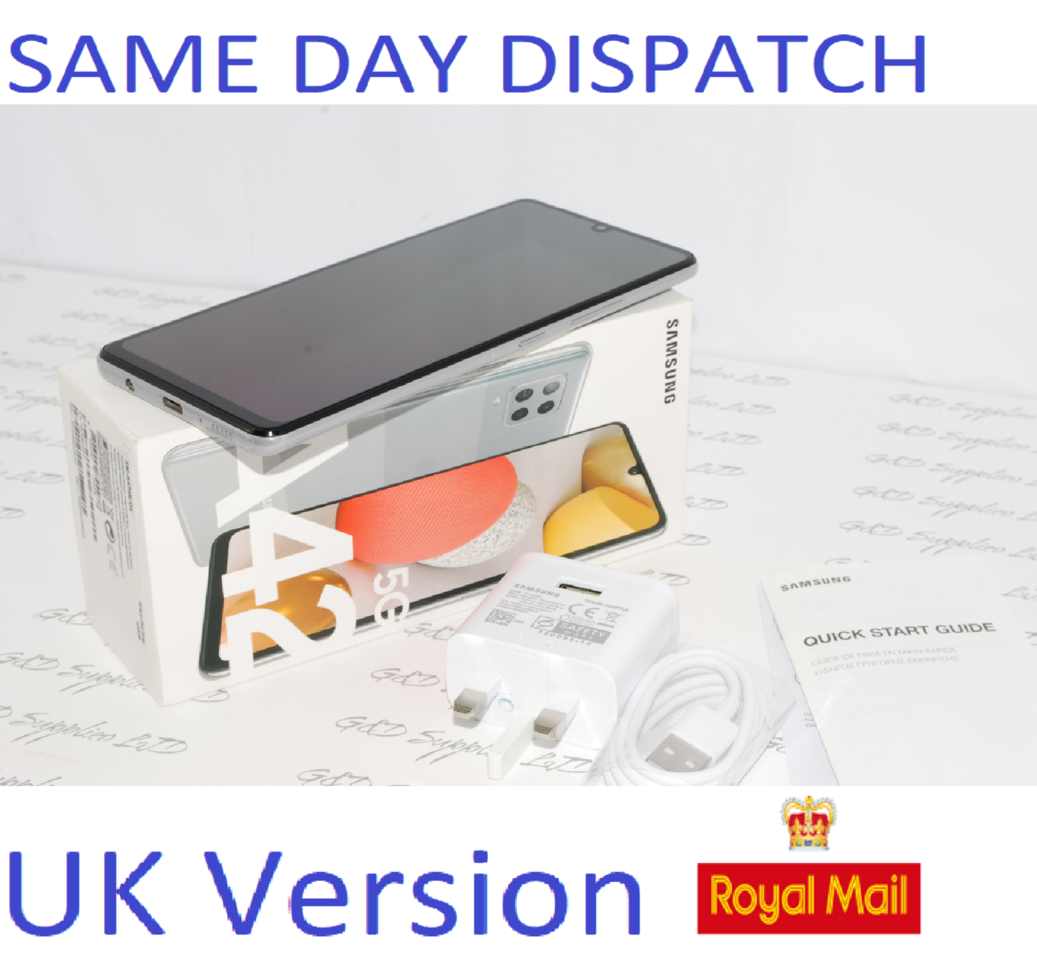 SAMSUNG Galaxy A42 5G 128GB Prism Gray 6.6" Unlocked  Dual SIM UK Version # !