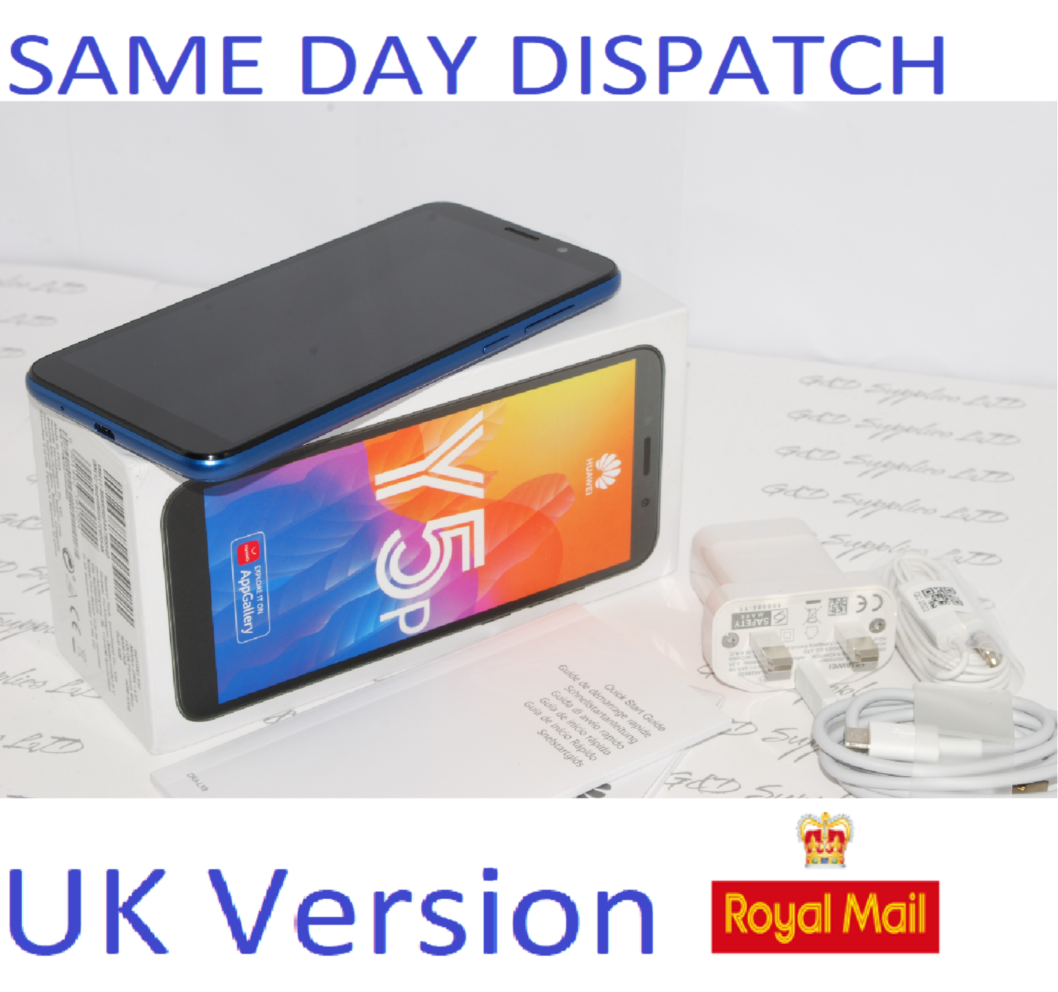HUAWEI Y5P DRA-LX9 FACTORY UNLOCKED DUAL SIM 32GB Blue UK Version #