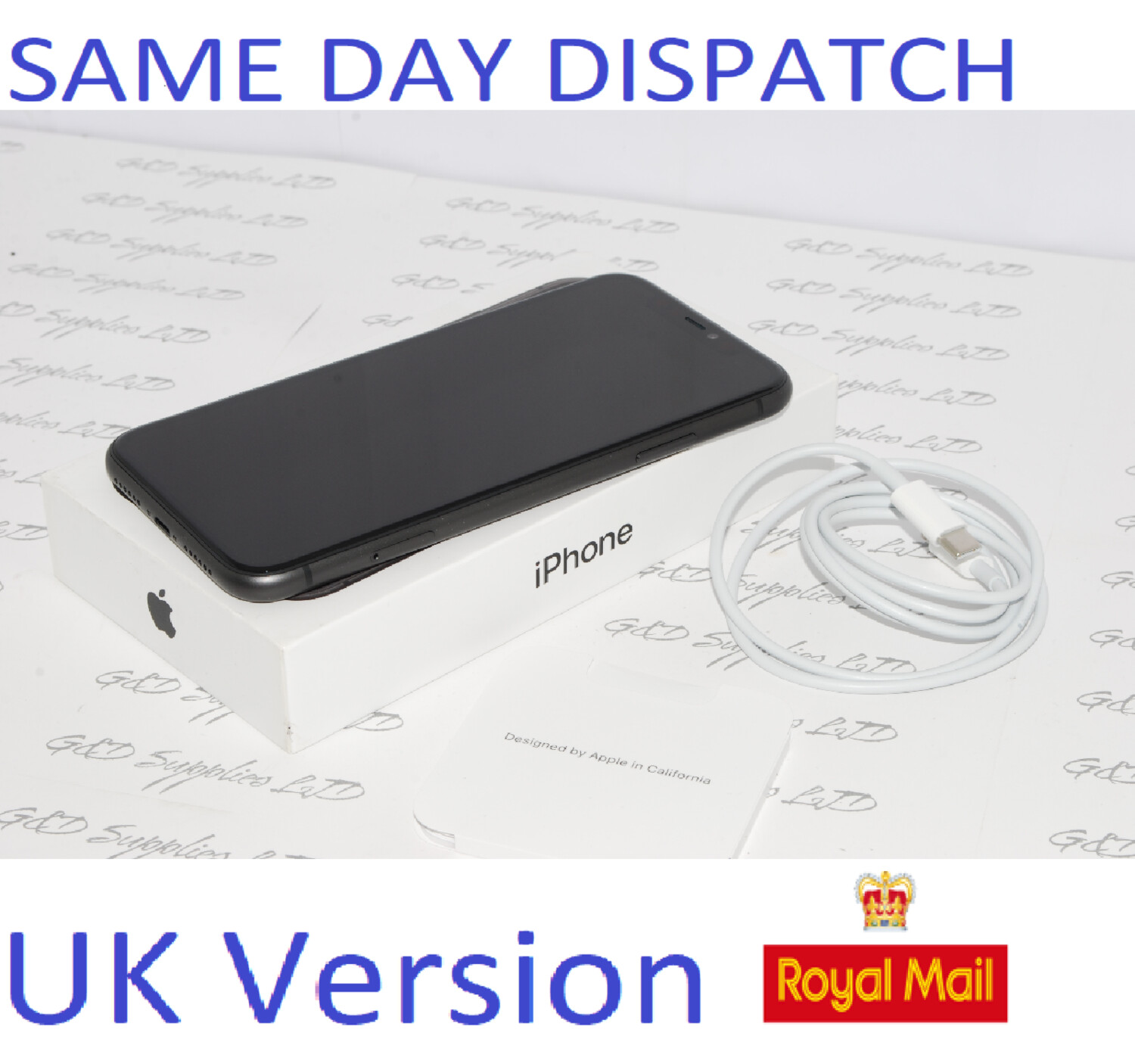 # Apple iPhone 11 64GB Mobile unlocked sim-free BLACK UK Version