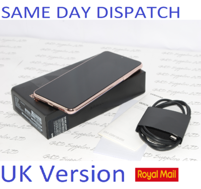 SAMSUNG S21 5G SM-G991B/DS 128GB Violet unlocked Dual Sim UK Version