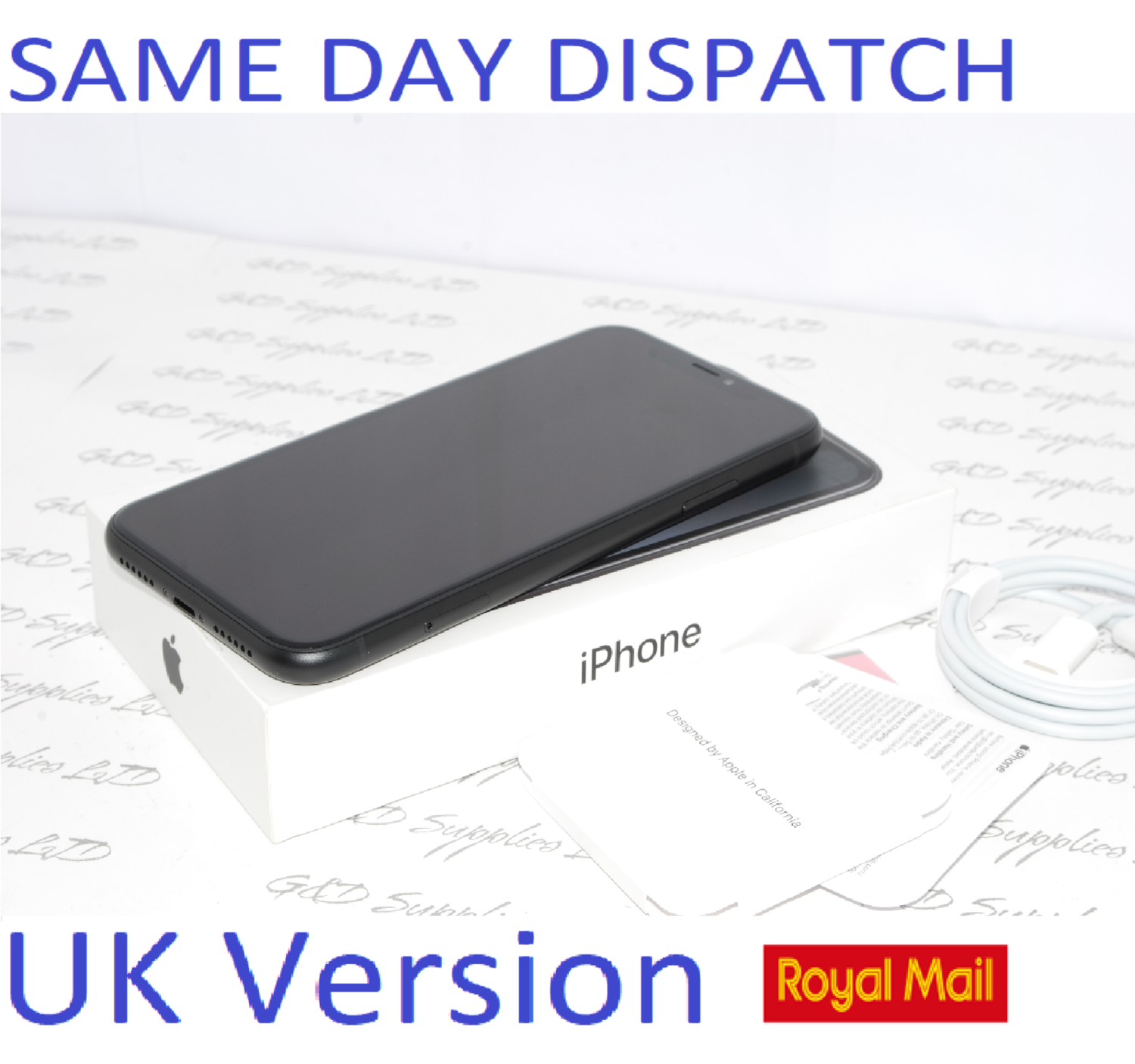 Apple iPhone XR 128GB MRY42BA black unlocked SIM Free UK Version NEW Condition #