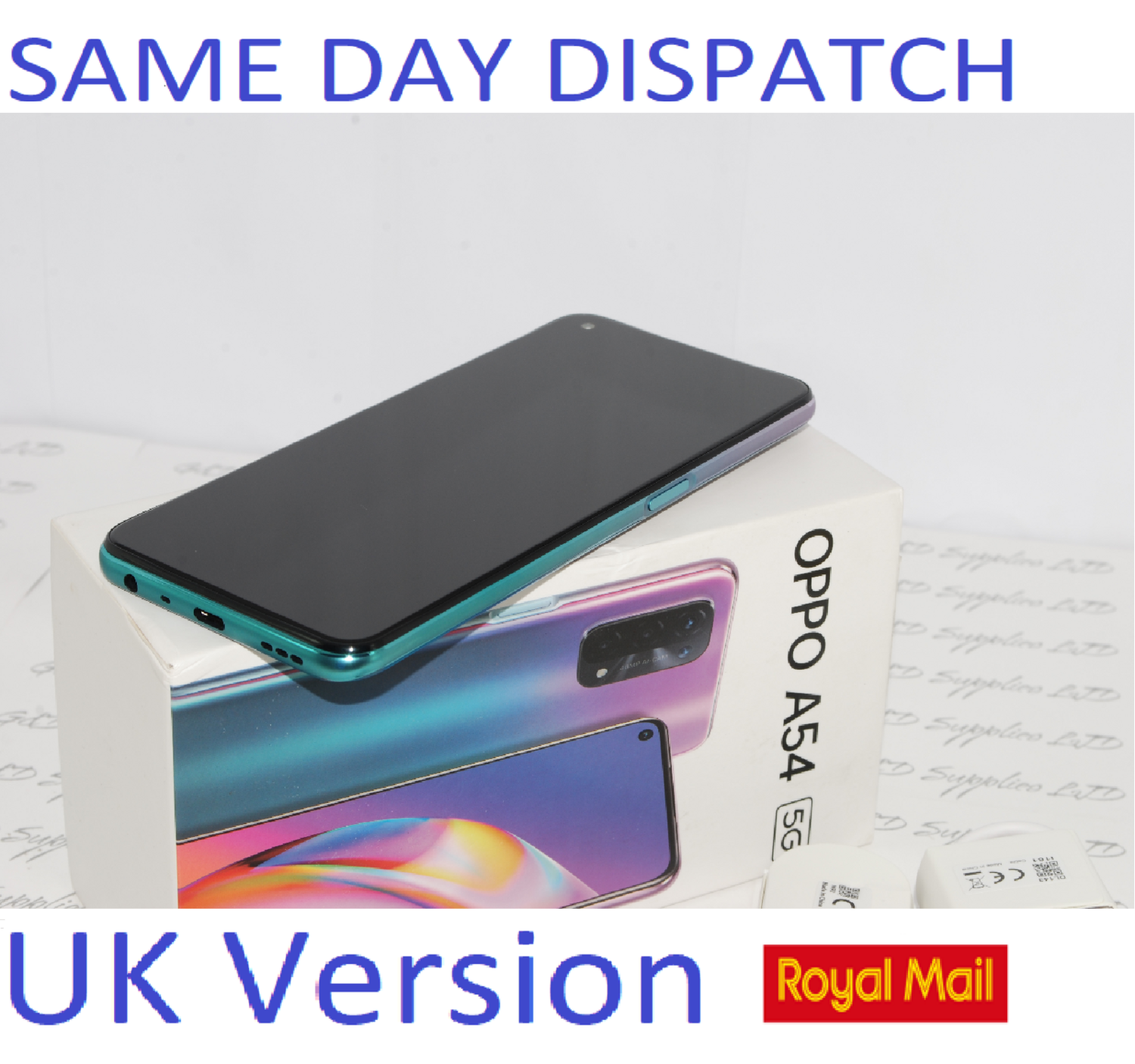 OPPO A54 5G Mobile Smart Phone 64GB NFC Fantastic Purple Dual Sim Unlocked UK version !