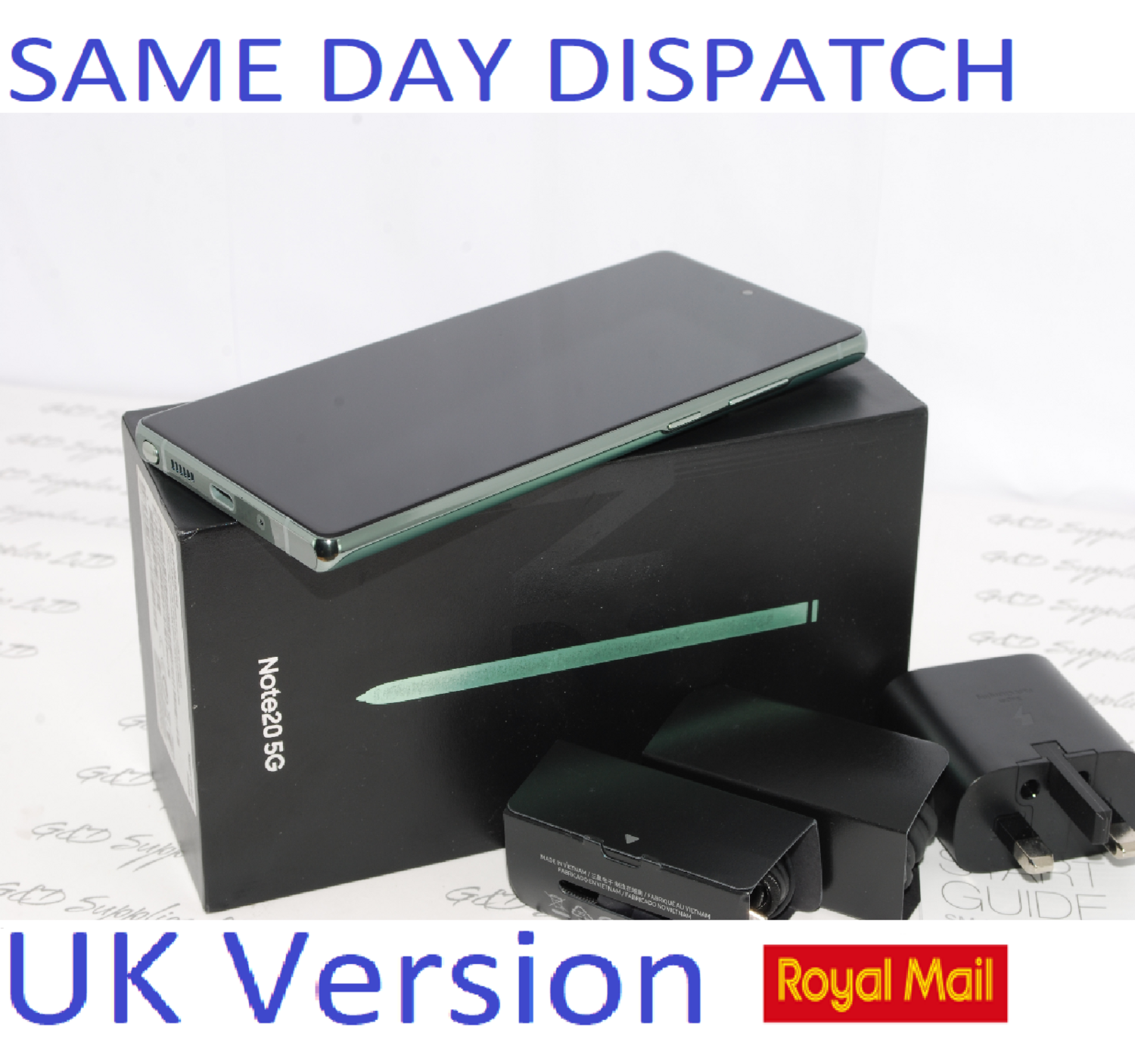 Samsung Note 20 5G 256GB SM-981B/DS Dual Sim unlocked Mystic Green UK Version #