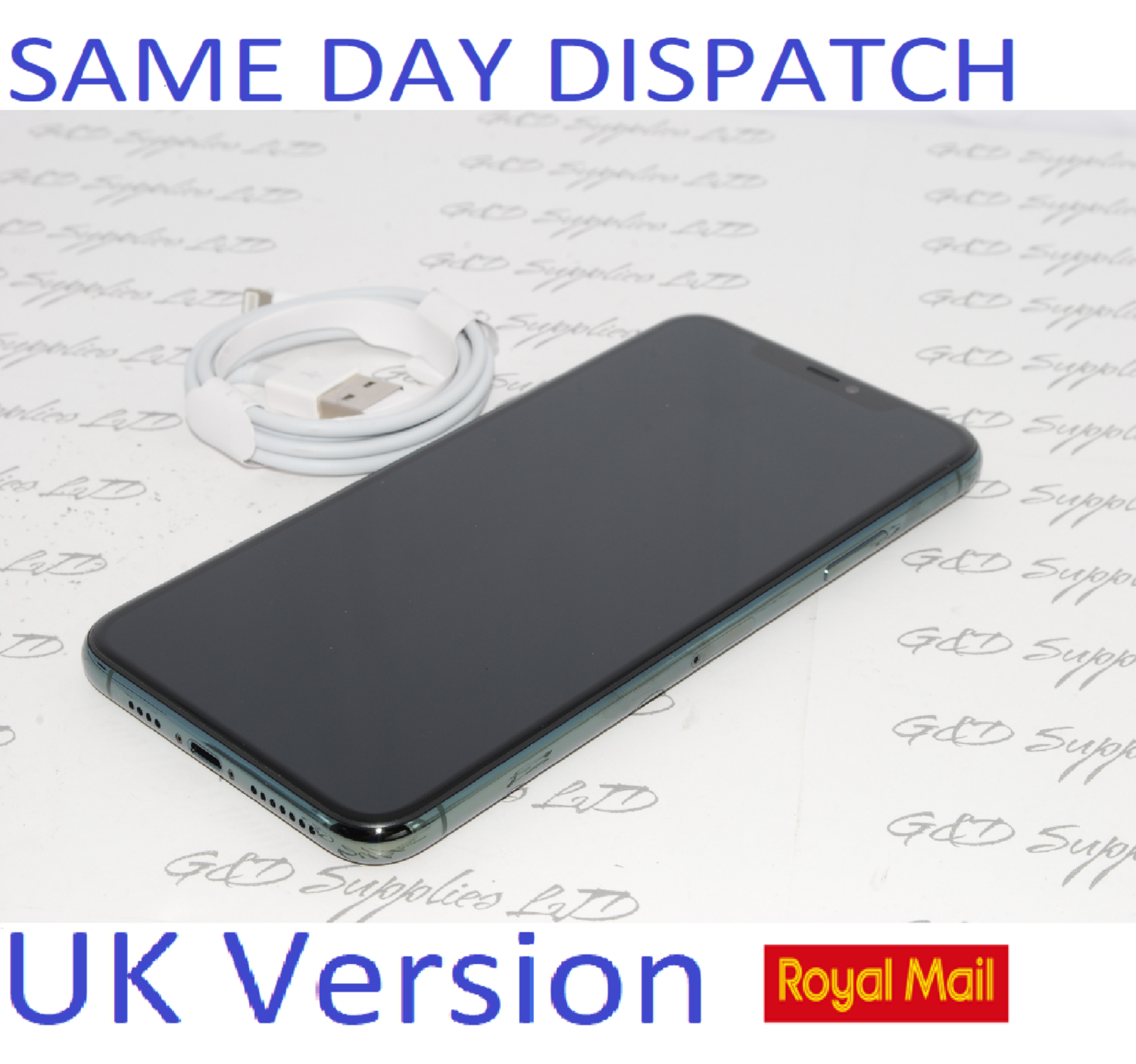 ! Apple iPhone 11 PRO MAX 64GB Midnight Green A2218 unlocked  UK Version NO BOX