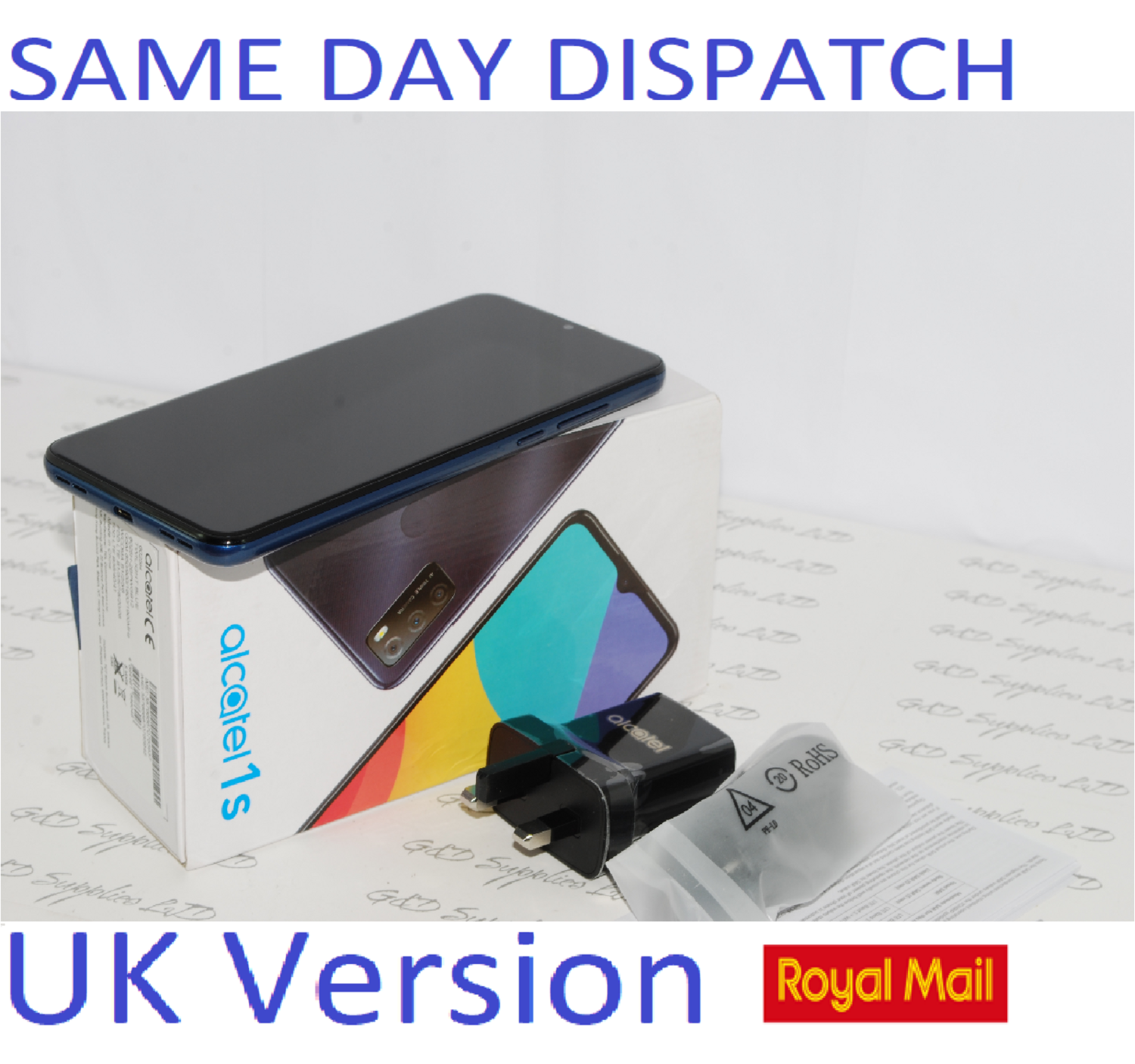 New ALCATEL 1s 2021 Smartphone 32GB, 3GB Ram NFC Blue 6025H Unlocked UK STOCK #
