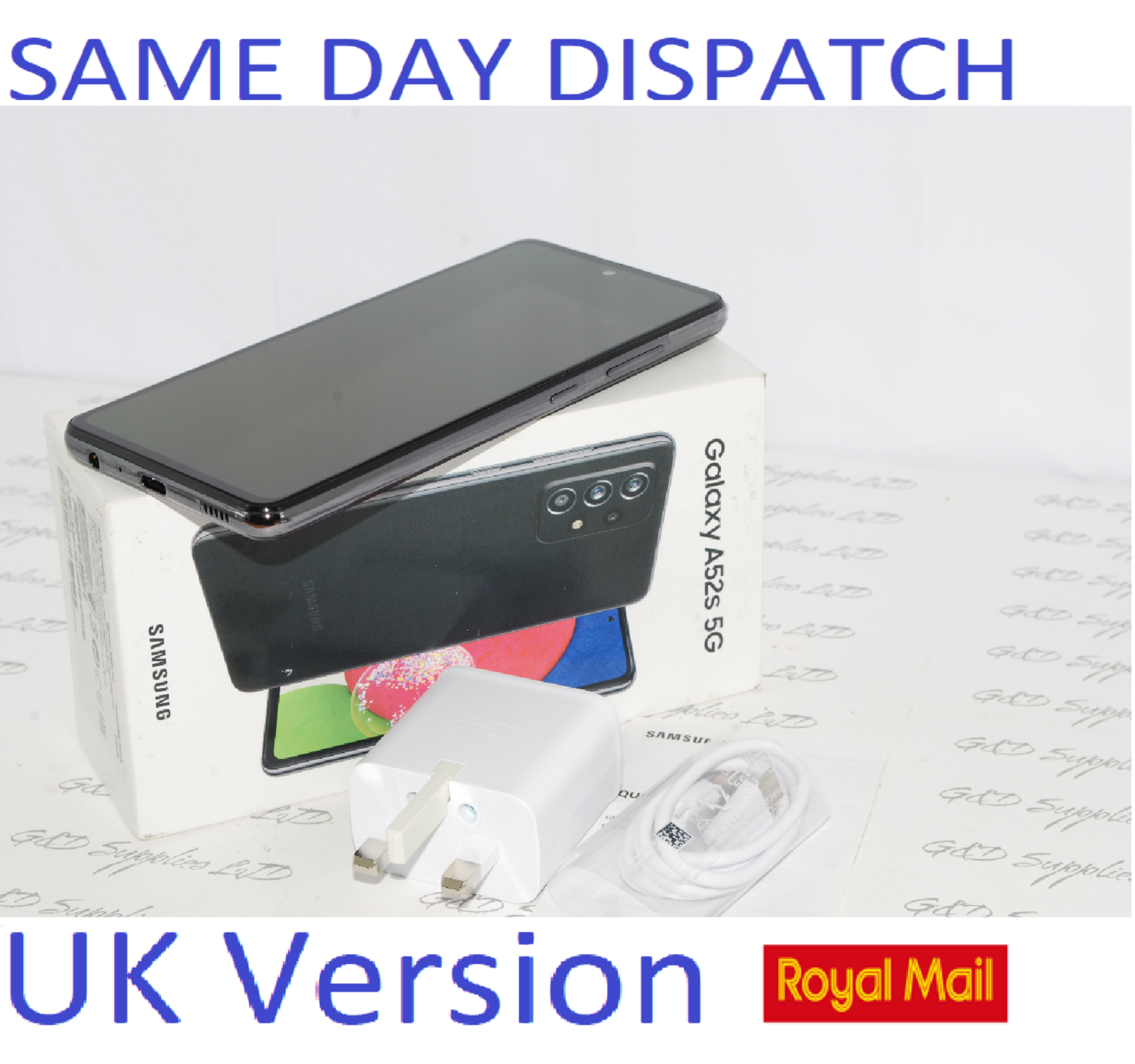 # SAMSUNG GALAXY A52s 5G SM-A528B/DS UNLOCKED 6GB RAM 128GB Black UK Version
