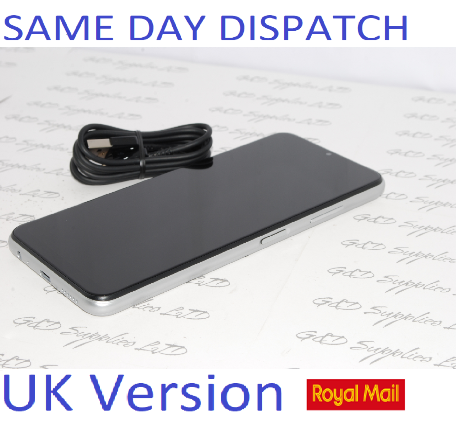 # Samsung Galaxy A22  Unlocked 64GB 5G Dual SIM NFC Smartphone White UK Version NO BOX