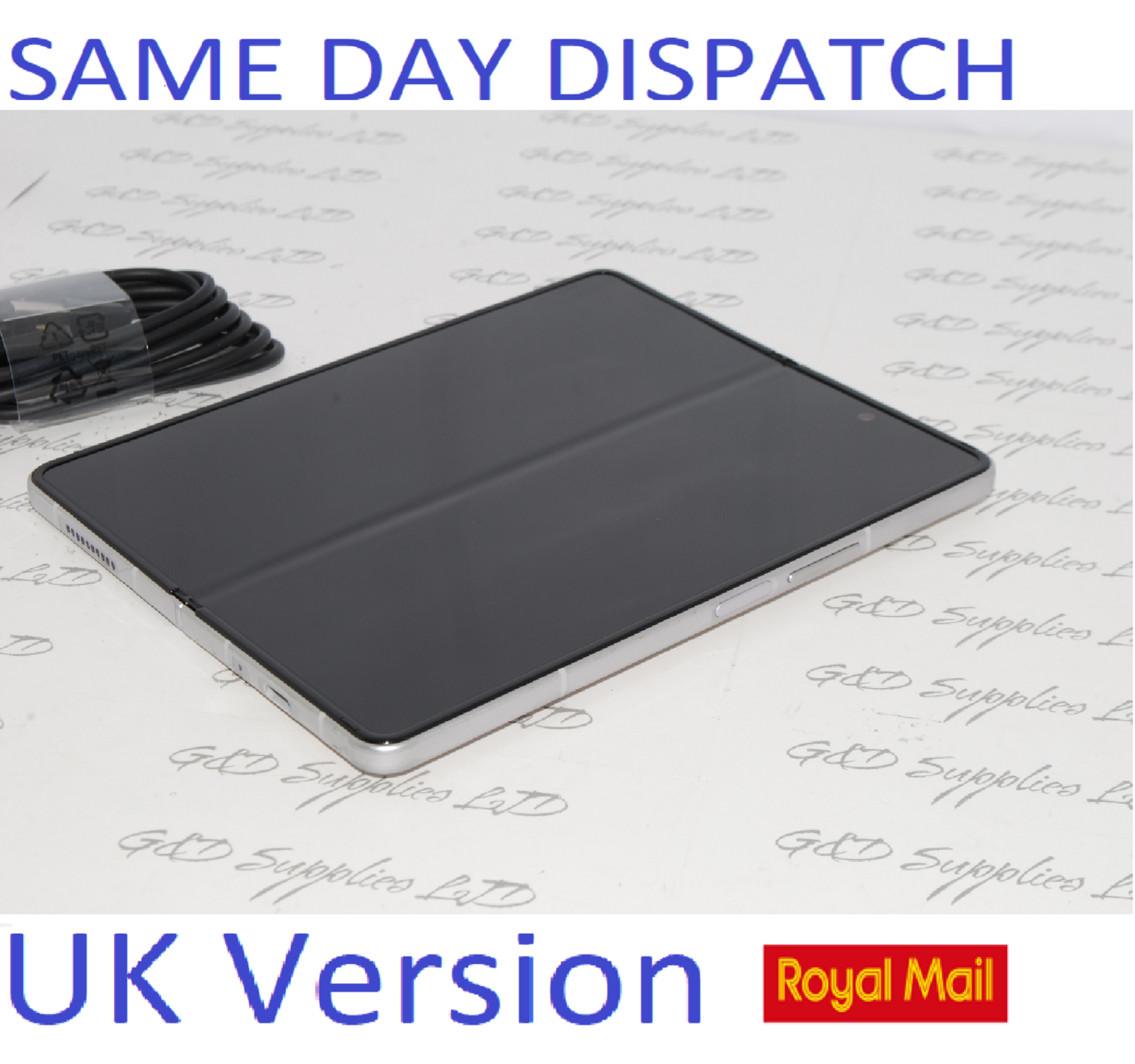 Samsung Galaxy Z Fold3 (5G) 256GB SM-SM-F926B/DS silver Unlocked UK Version #