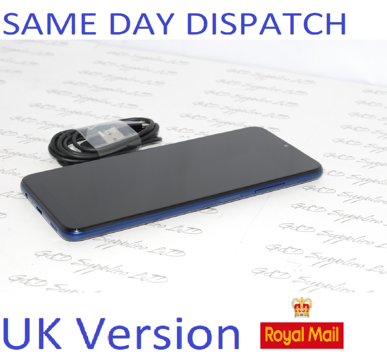 Samsung Galaxy A03s Unlocked 32GB Dual SIM NFC Smartphone BLUE UK Version no box