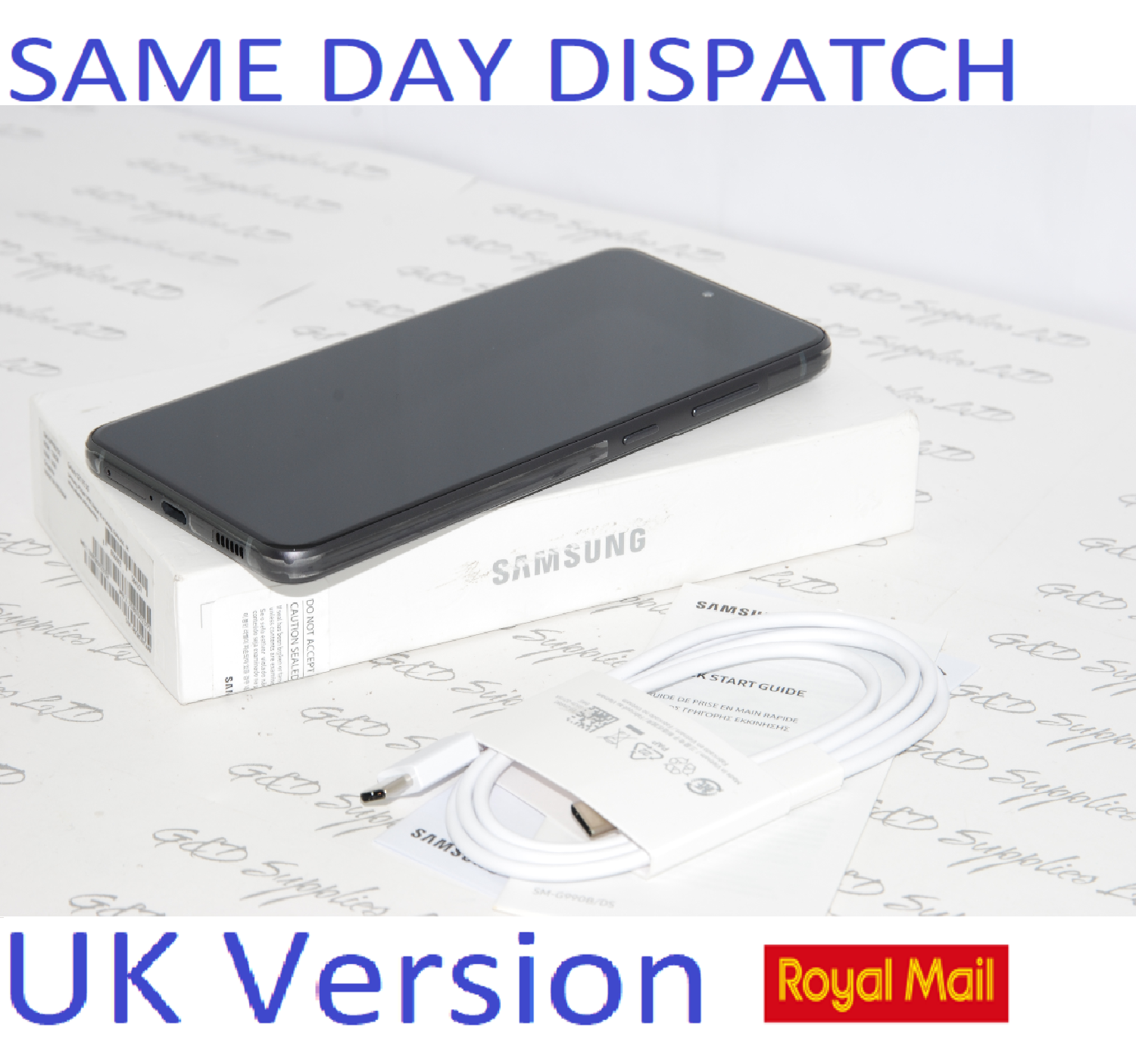 ## SAMSUNG S21 FE 5G 128GB 5G SM-990B2/DS 6GB Ram Graphite unlocked Dual Sim UK Version