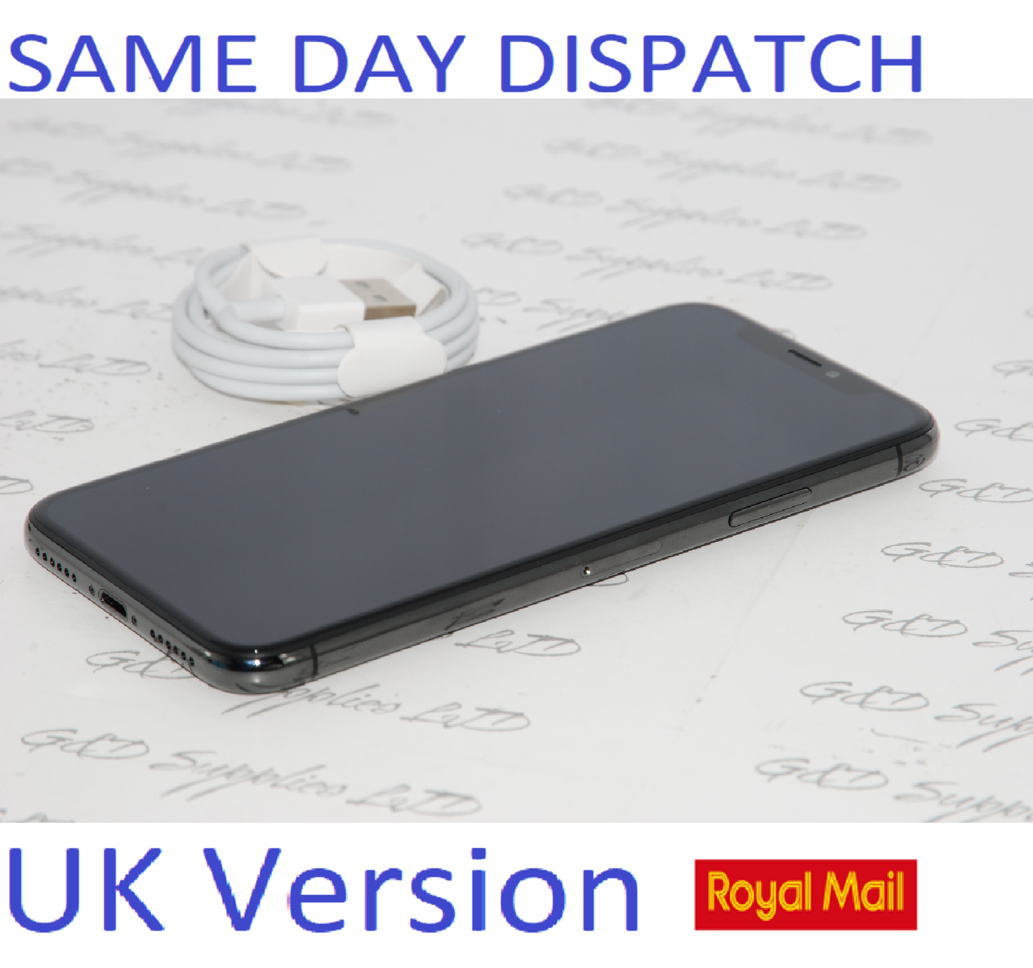 Apple iPhone X 64GB Black Unlocked SIM Free UK Version New condition  NO BOX
