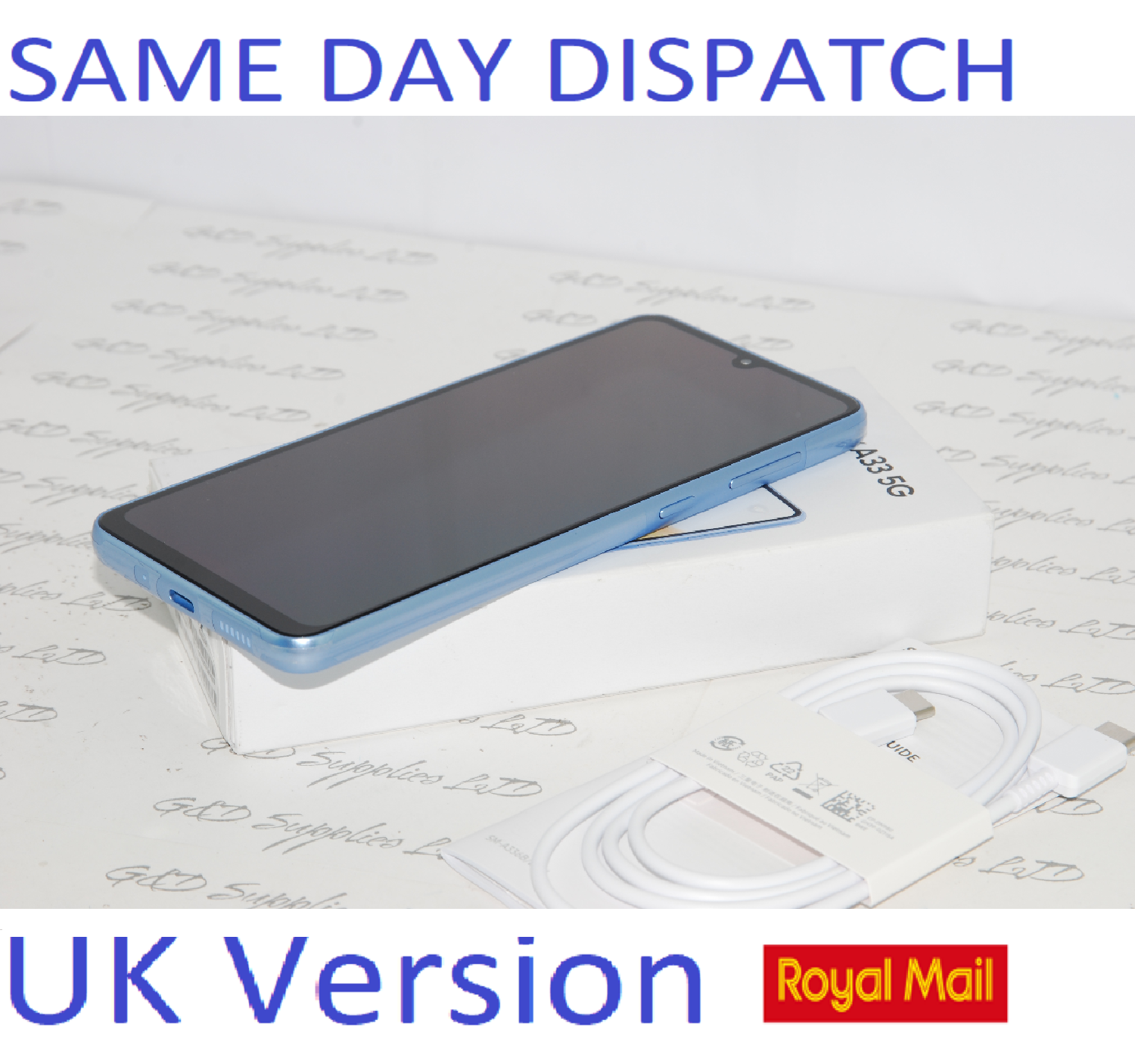 Samsung Galaxy A33 5G 128GB 6GB RAM BLUE UK Version new condition #