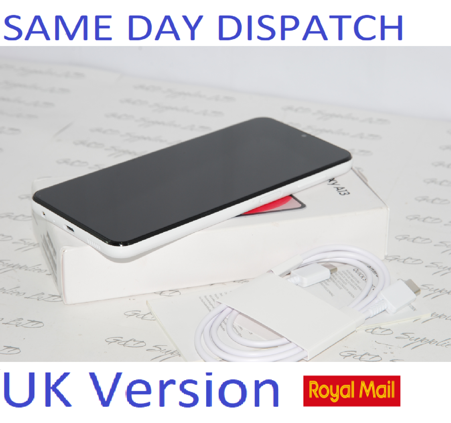 Samsung Galaxy A13 2022  Unlocked 64GB Dual SIM NFC Smartphone WHITE UK Version #