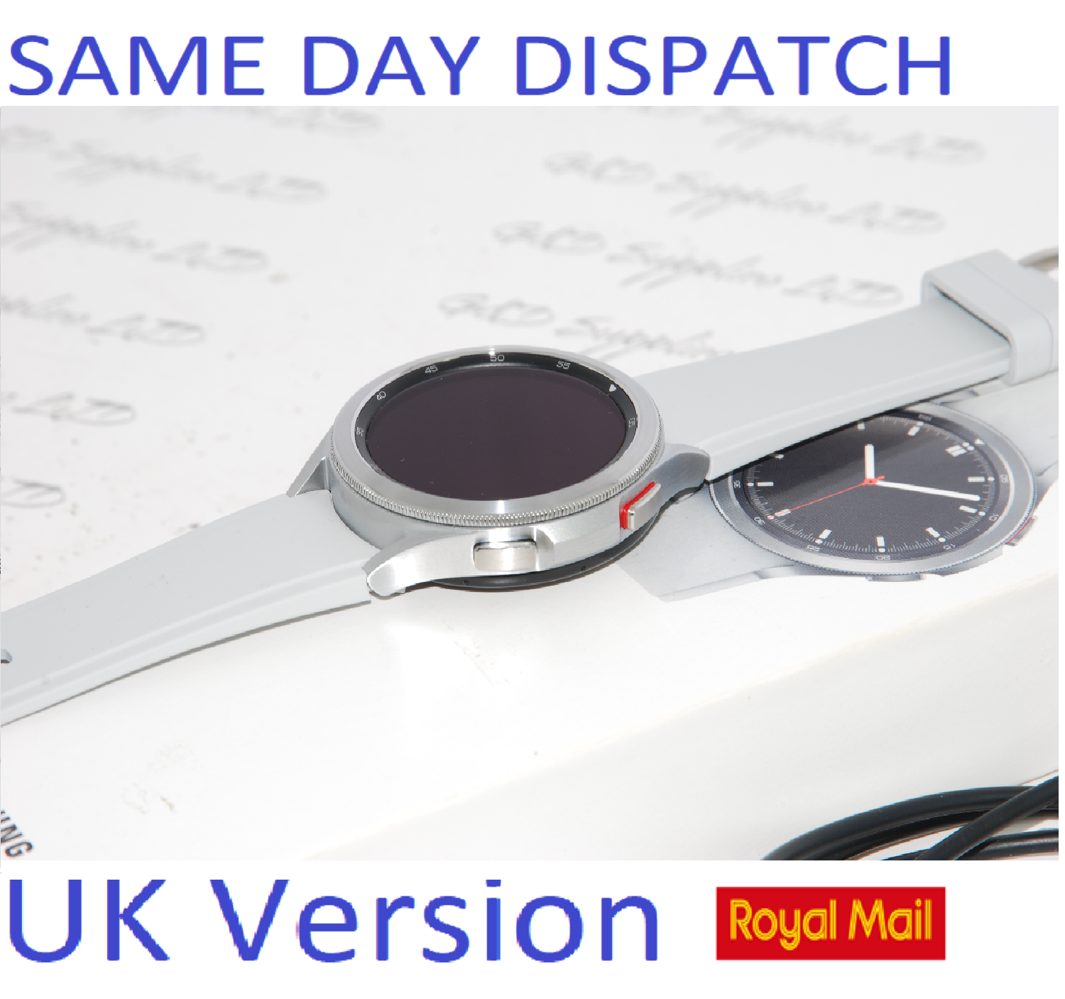 Samsung Galaxy Watch4 Smartwatch Health SM-R890 Fitness Tracker Bluetooth 46mm UK Version new condition #