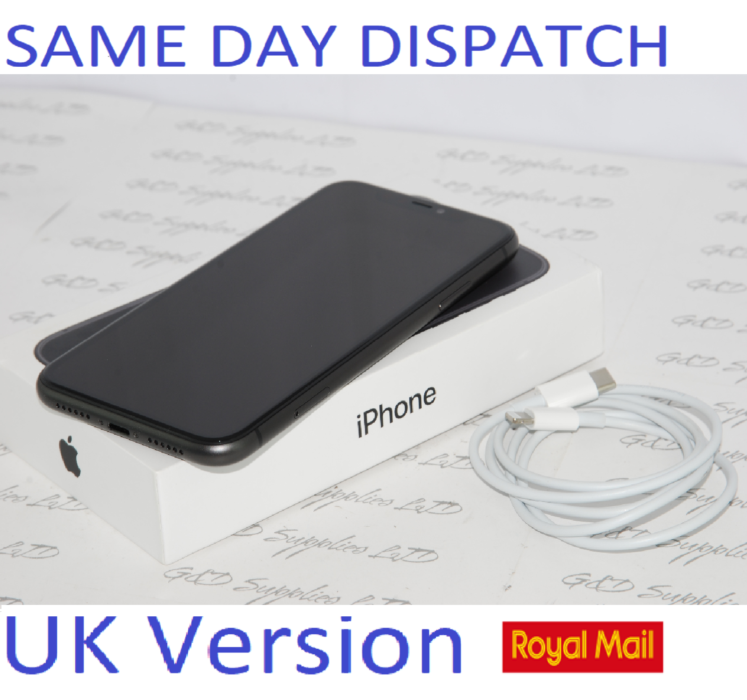 ! Apple iPhone 11 128GB Mobile unlocked sim-free black UK Version