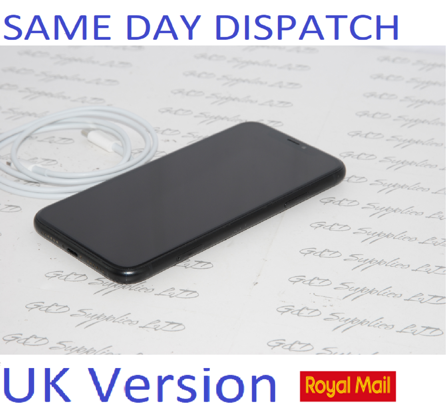 ! Apple iPhone XR 64GB  Black SIM Free UK Version NO BOX