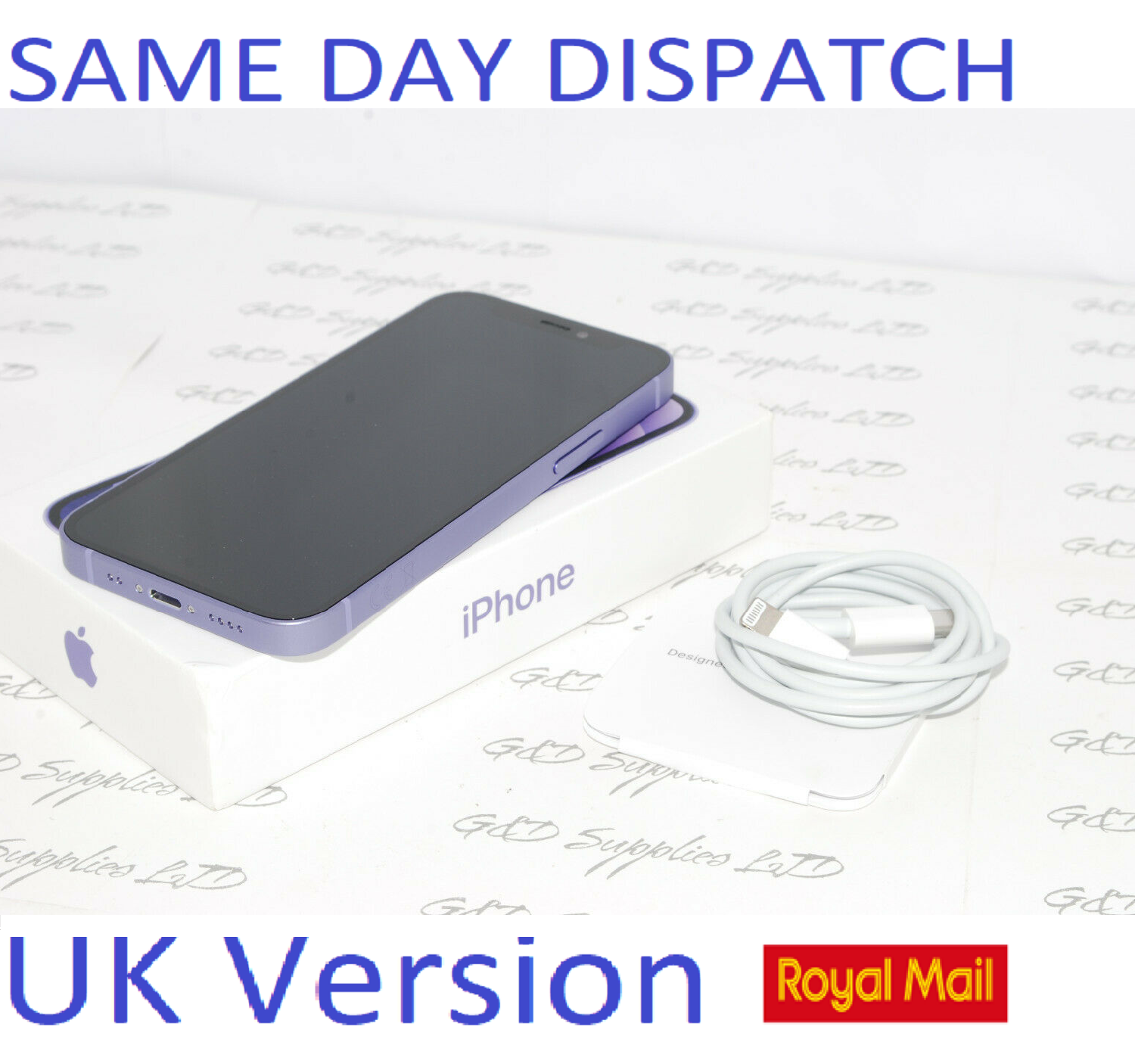iPhone 12 Mini Purple 5.4" 64GB 5G Unlocked SIM Free MGE13B/A UK Version NEW Condition #