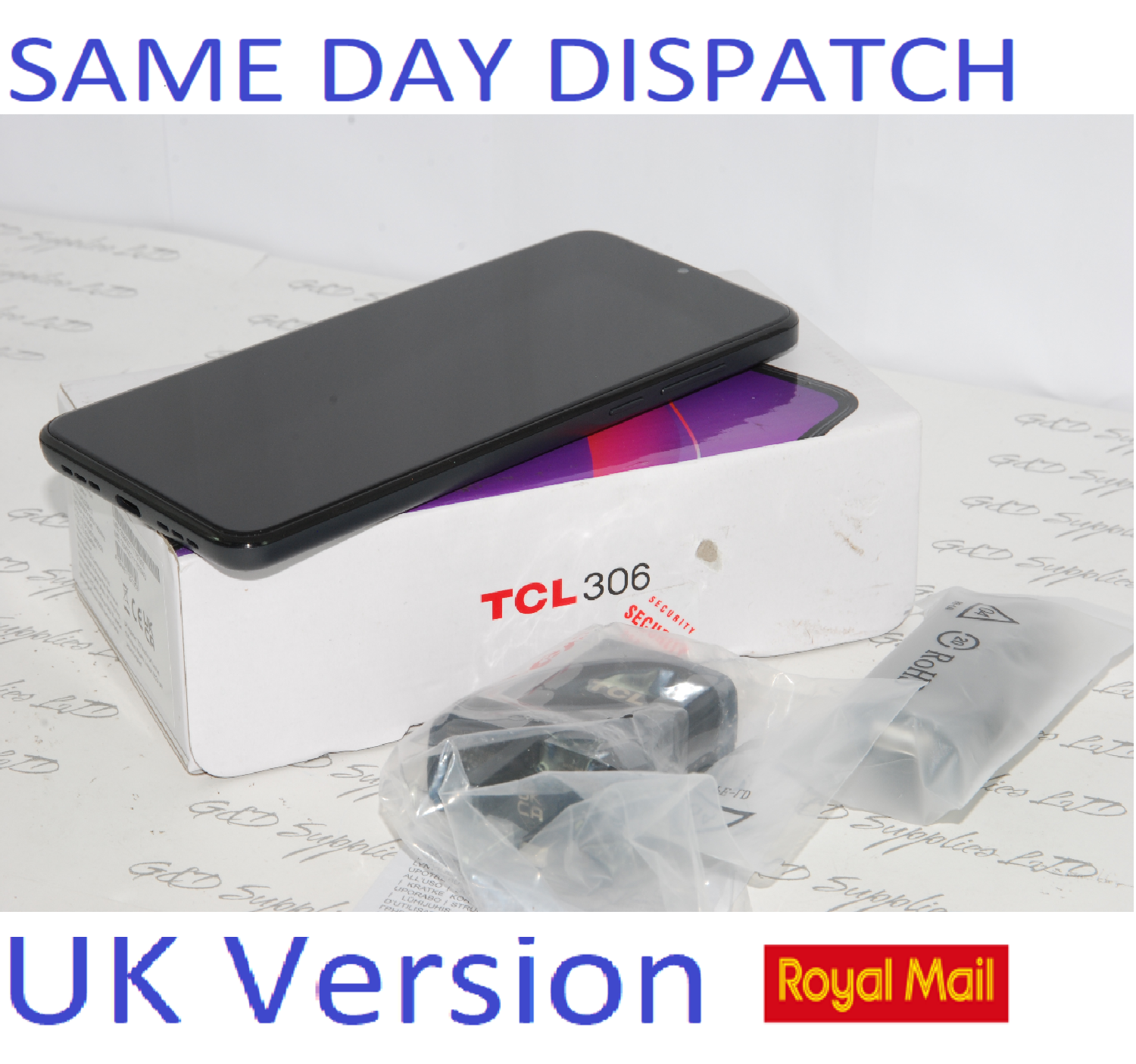 TCL 306 4G 6.5'' Android Smartphone 32GB Unlocked Dual-Sim - Space Grey  UK version #