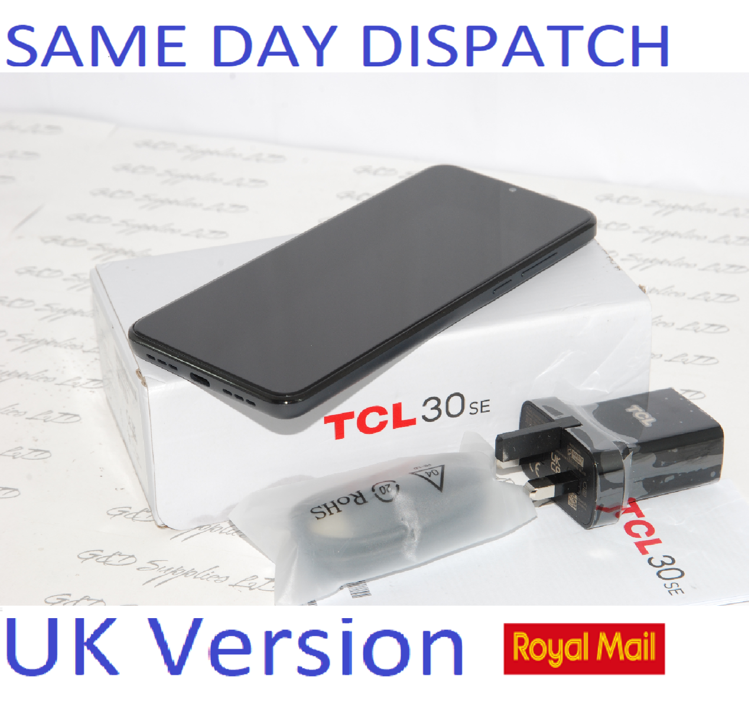 ! TCL 30 SE 6.52" 64GB 4G  Android Smartphone  4GB RAM Unlocked Dual-Sim - Grey NFC  UK version #