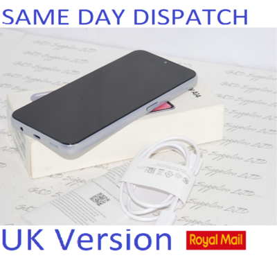 Samsung Galaxy A14 2023 Unlocked 64GB Dual SIM NFC Smartphone Silver UK Version New condition #