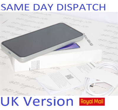 Samsung Galaxy A54 5G 6.4" unlocked 256GB 8GB NFC White UK Version new condition #