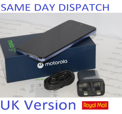 MOTOROLA G13 4GB RAM 128GB Blue UNLOCKED Dual SIM Free NFC UK version NEW Condition #