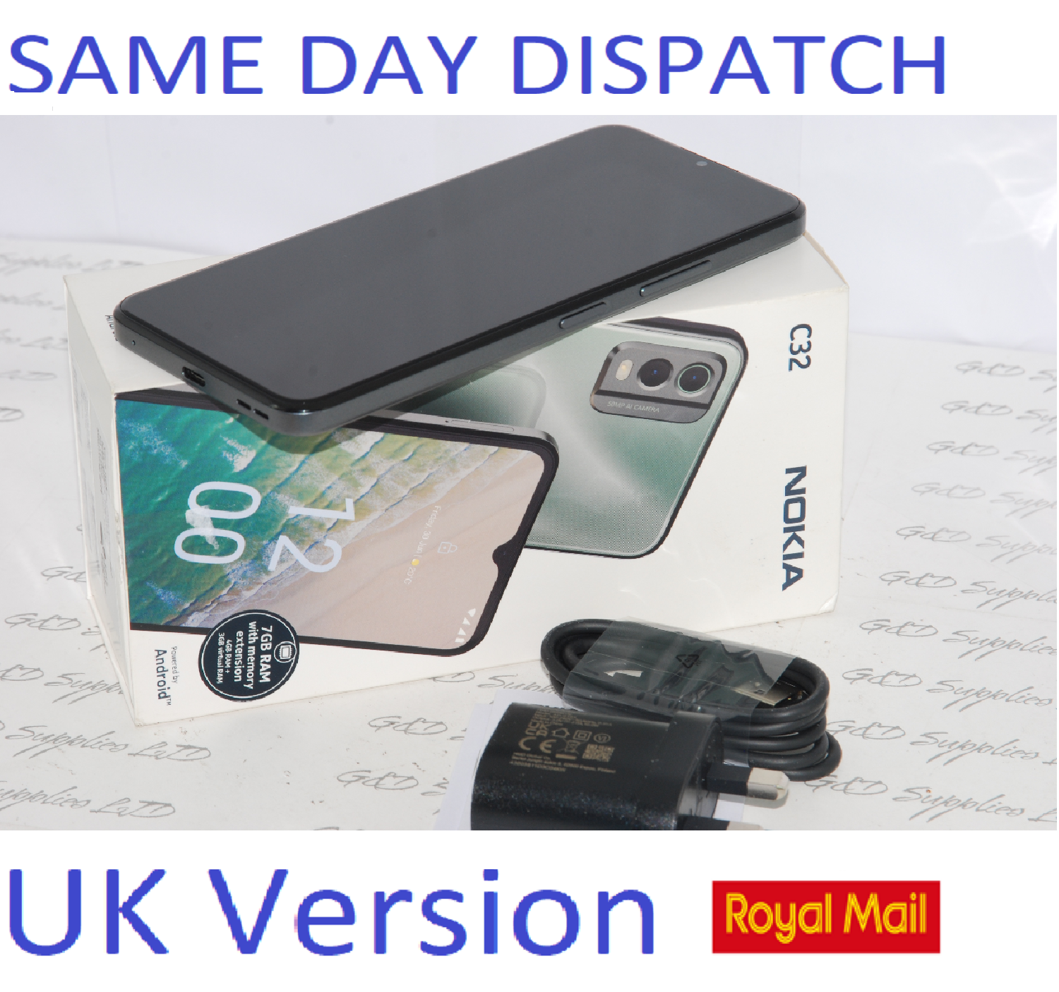 Nokia C32 6.52 " 4G Dual Sim 4Gb Ram 64Gb  Android e green New condition