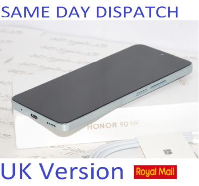 Honor 90 Lite Smartphone Dual SIM 5G 8GB 256GB Silver New condition UK version NFC UNLOCKED