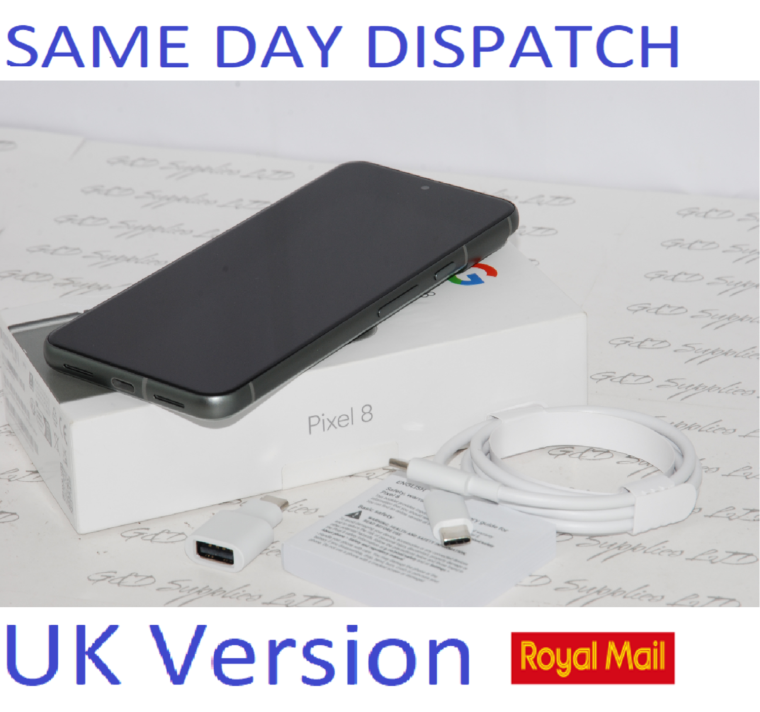 ## Google Pixel 8 Mobile Phone 128GB (Unlocked)  Green 5G Sim-free Mint Condition