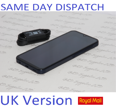 ## Samsung Galaxy A15 2024 Unlocked 128GB Dual SIM NFC Smartphone Black 4G UK Version NO BOX Mint Condition #