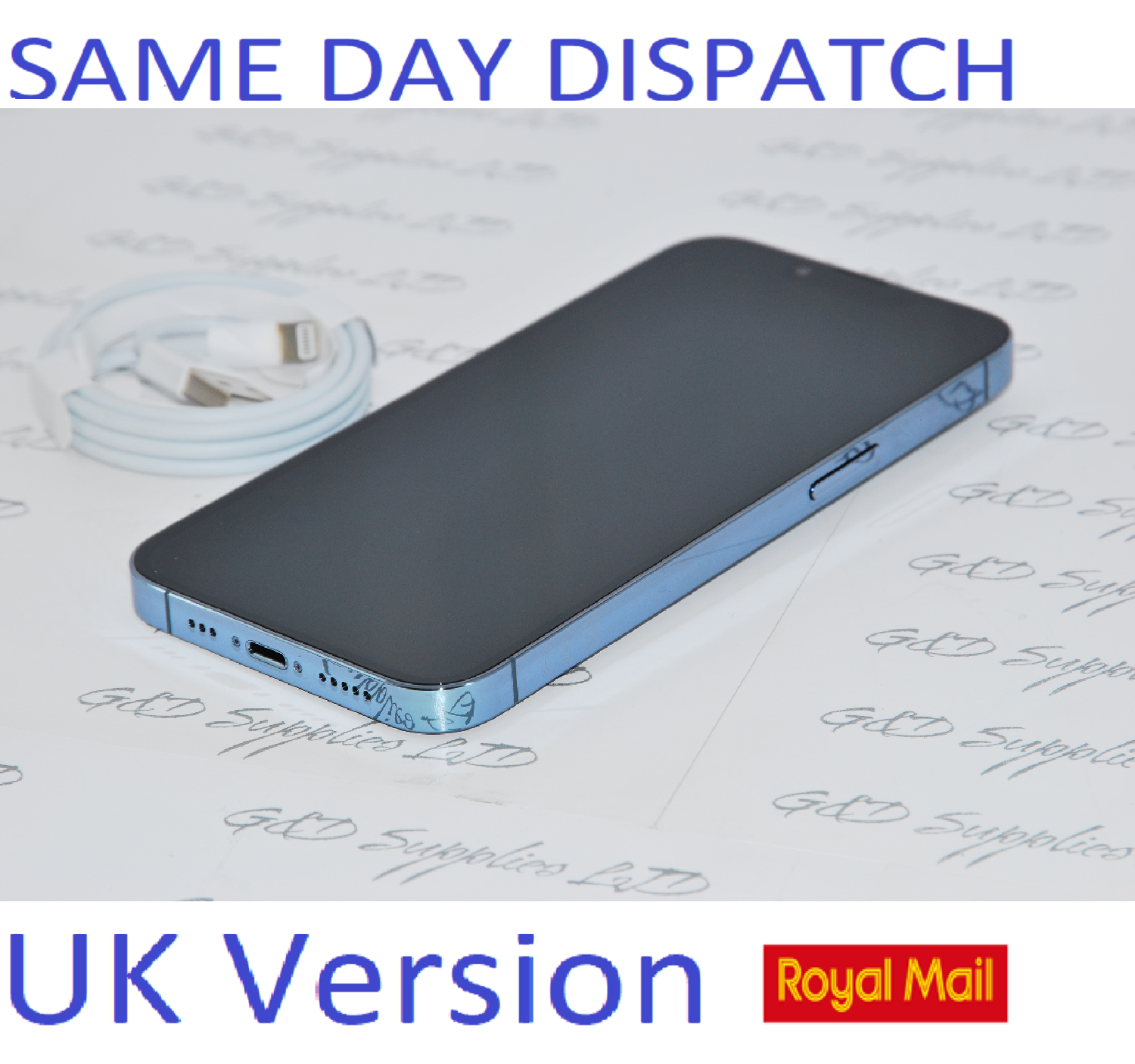 Apple iPhone 13 Pro 128GB Blue UK Version NEW Condition #
