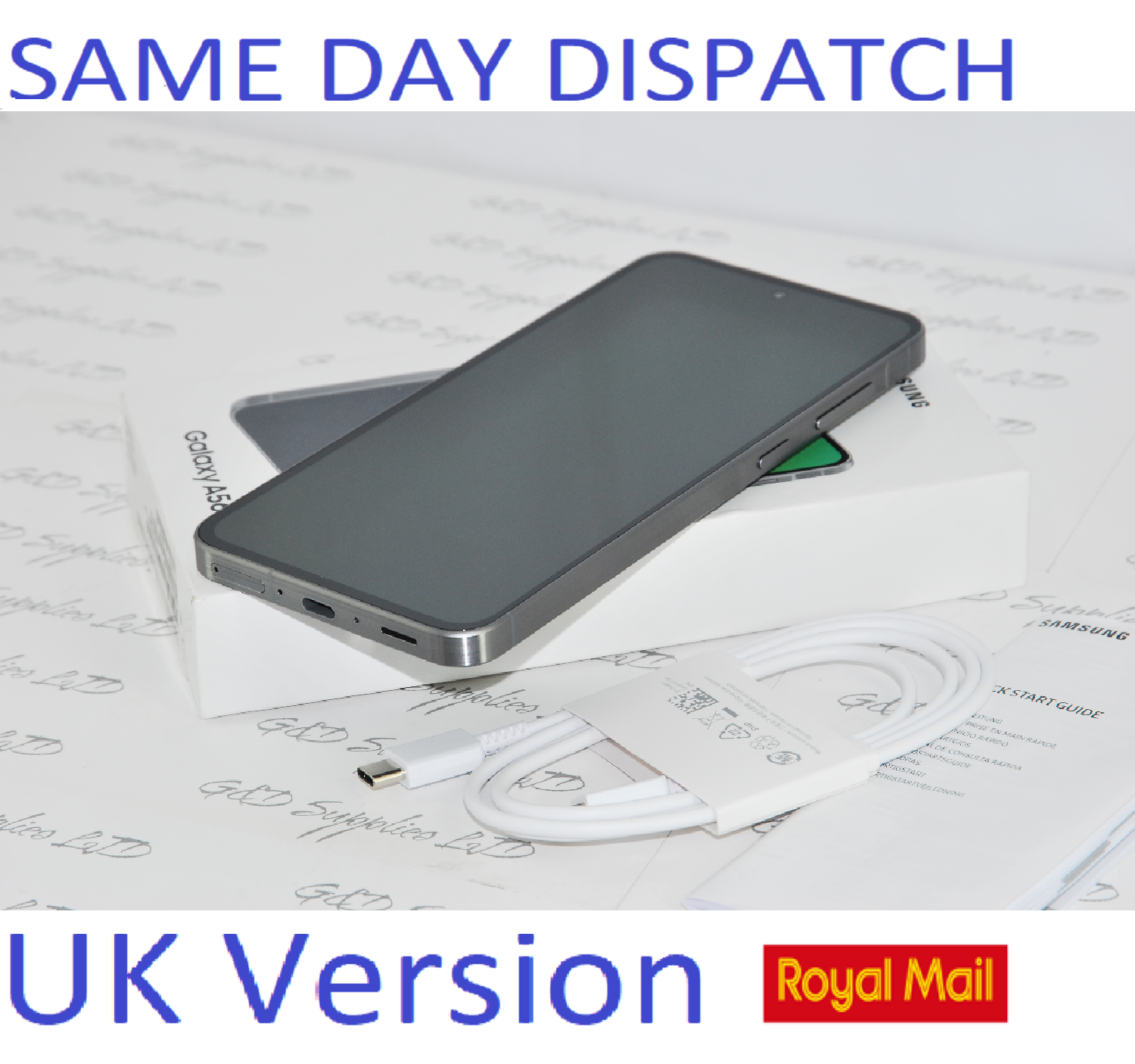 ## Samsung Galaxy A56 5G 256GB 8GB RAM Unlocked Dual-Sim NFC Graphite UK Version mint condition #
