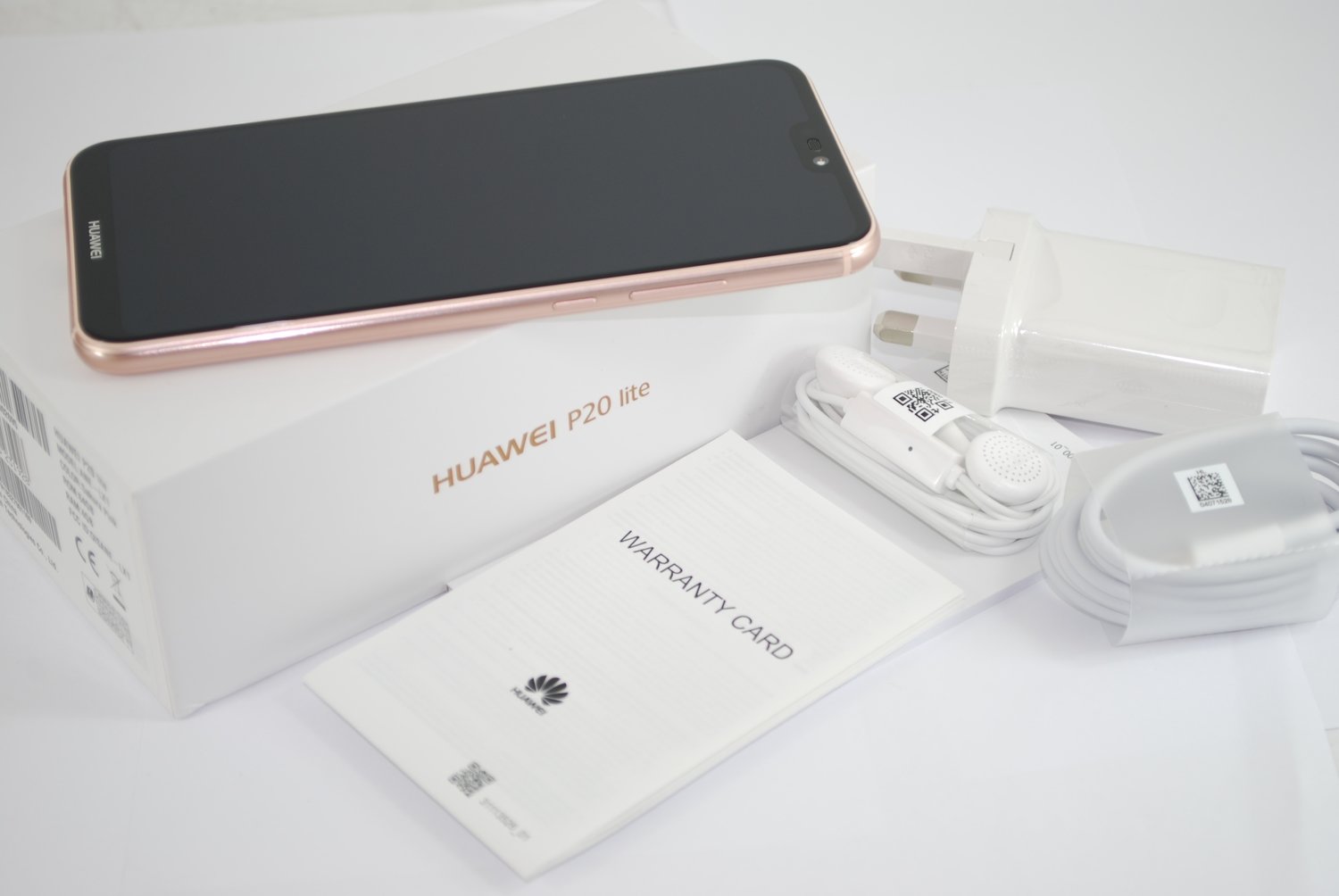 Huawei P20 Lite Pink 5.84" 64GB 4G LTE Octa Core Sim Free LX1 Unlocked #
