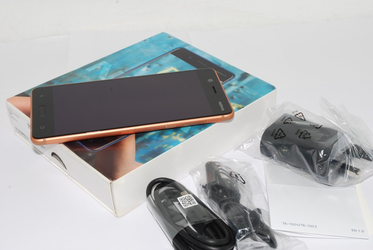 Nokia 5 Smartphone 5.2" 16GB 13MP Android 7.1 Copper Unlocked Sim-free #