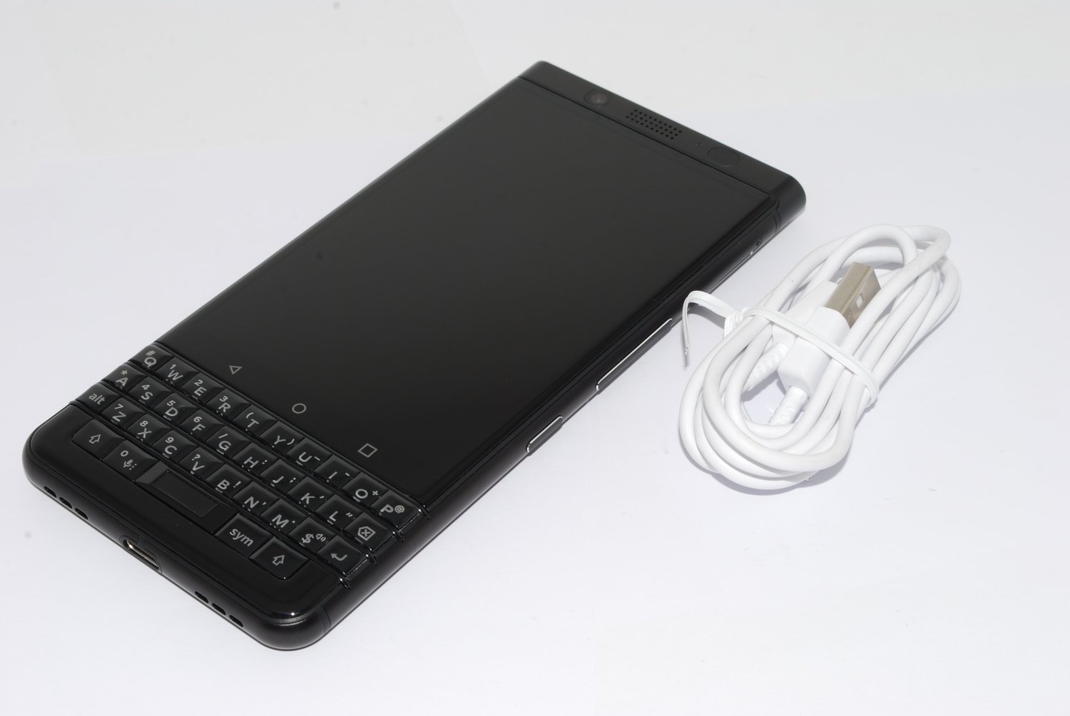 BlackBerry KEYone 64GB Black Android Smartphone Unlocked 4GB RAM 12MP NO BOX