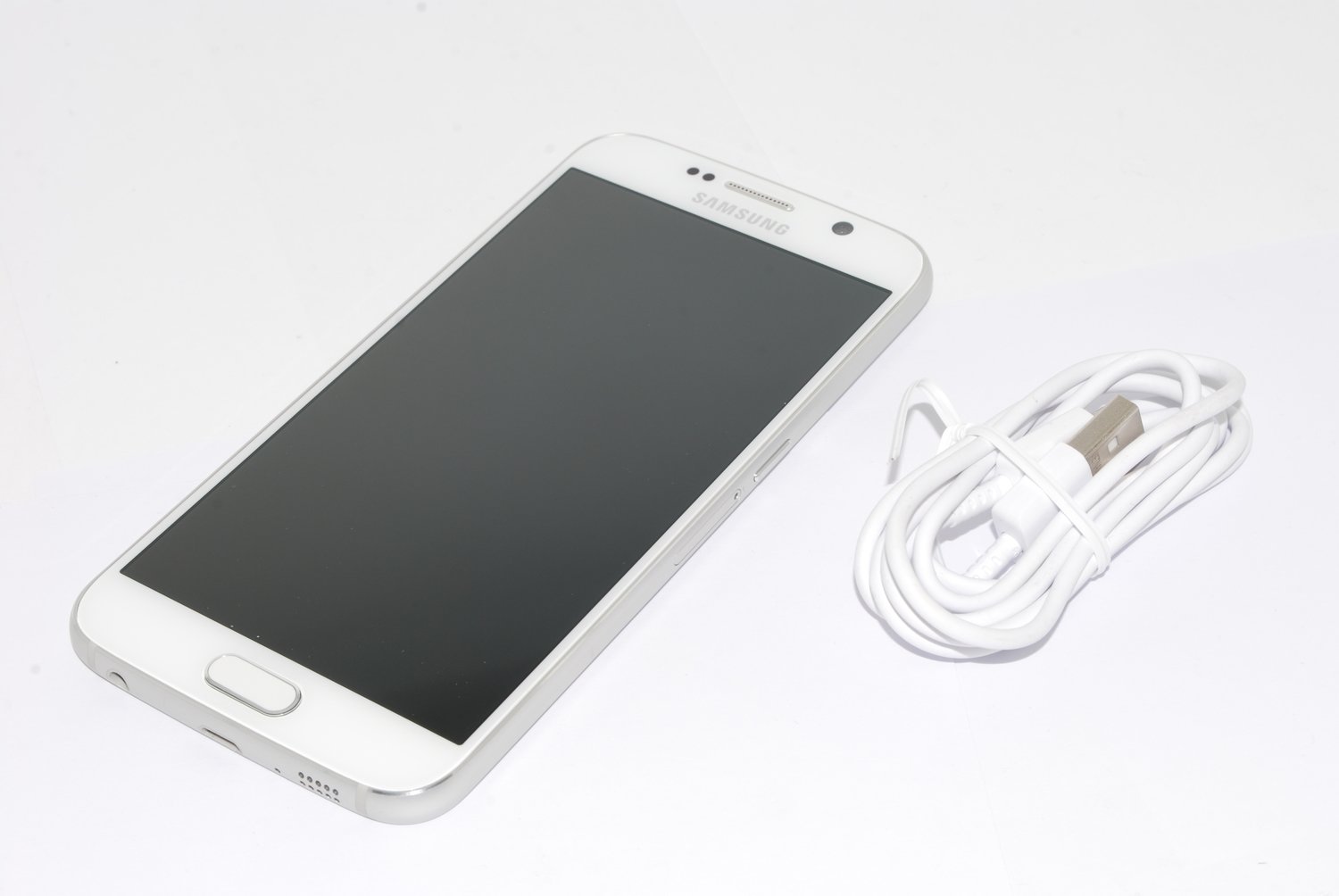 Samsung Galaxy White S6 SM-G920F Unlocked 32GB phone sim-free UK STOCK NO BOX