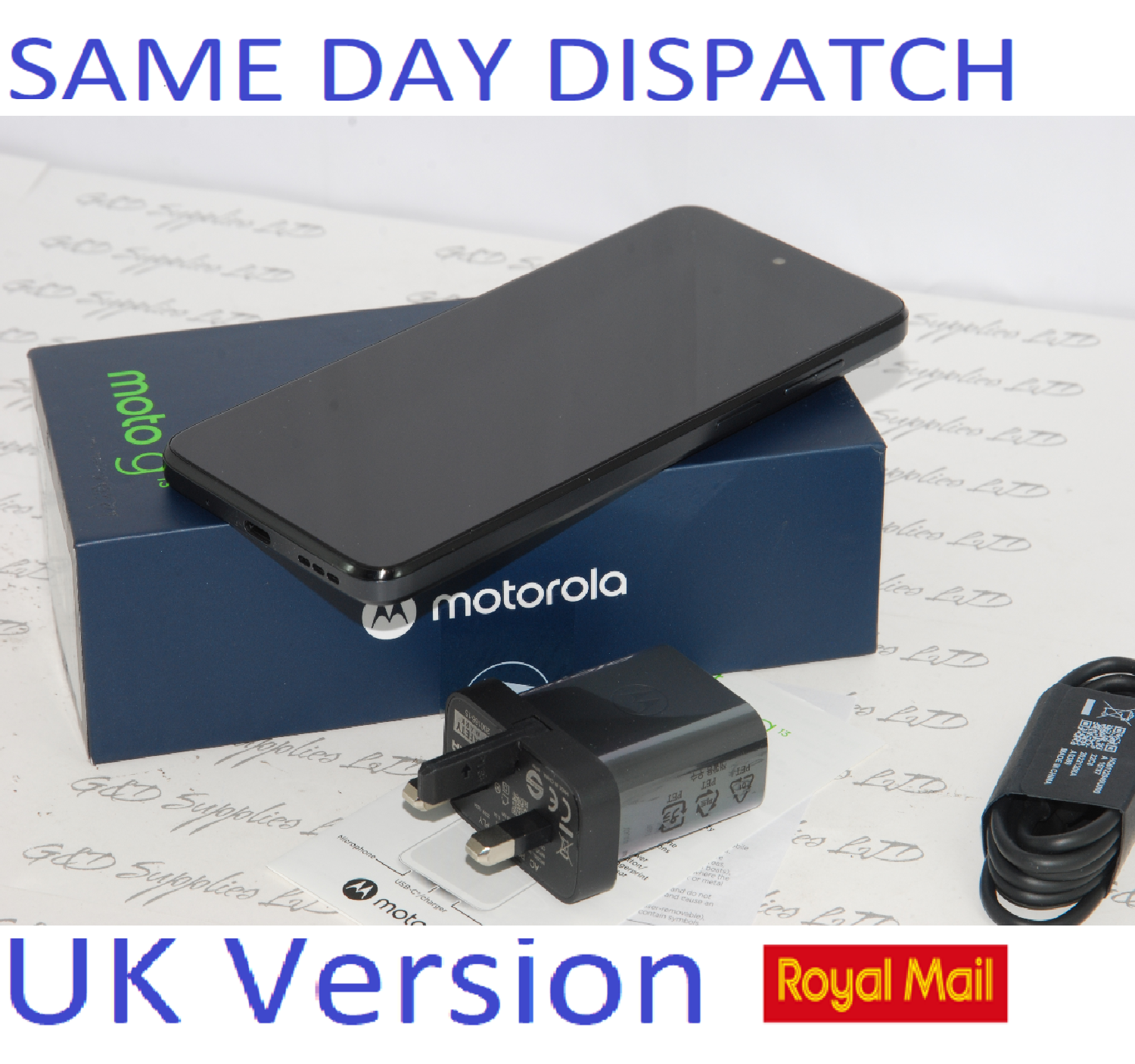 MOTOROLA G13 4GB RAM 128GB Charcoal UNLOCKED Dual SIM Free NFC UK version #