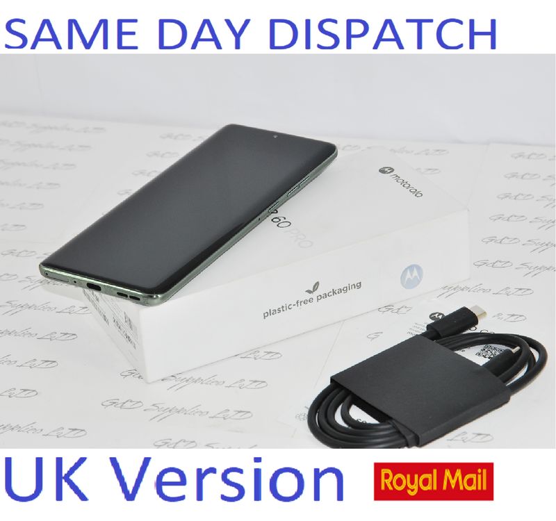 Motorola Edge 60 Pro Smartphone Android 6.67” 12GB RAM 5G SIM Free 512GB  UK version New