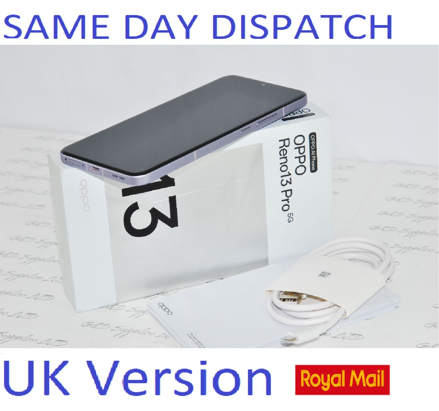 OPPO Reno 13 Pro 5G AI PURPLE 12GB RAM 512GB  Dual-SIM Factory Unlocked UK version NEW Condition #