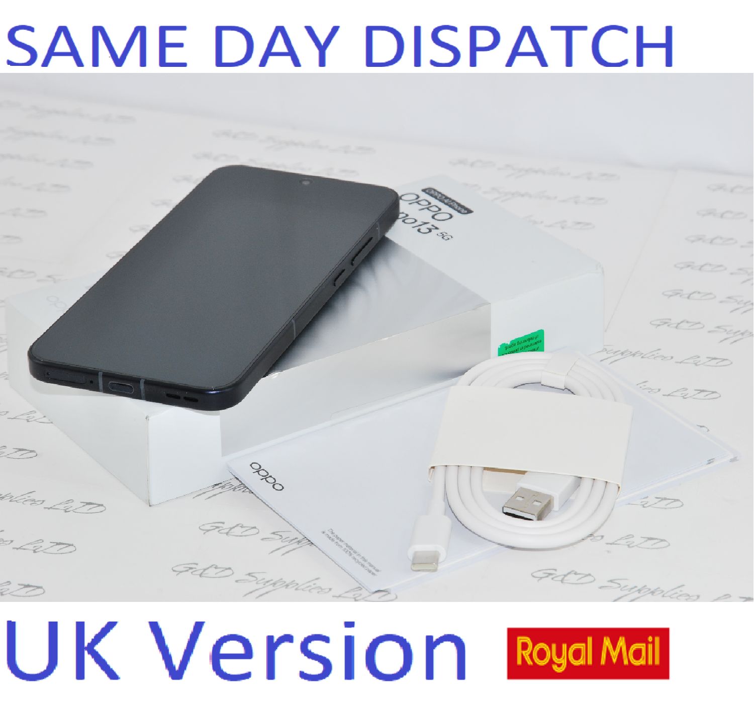 OPPO Reno13 5G 12GB 256GB Dual-SIM Factory Unlocked Luminous blue UK version NEW Condition #