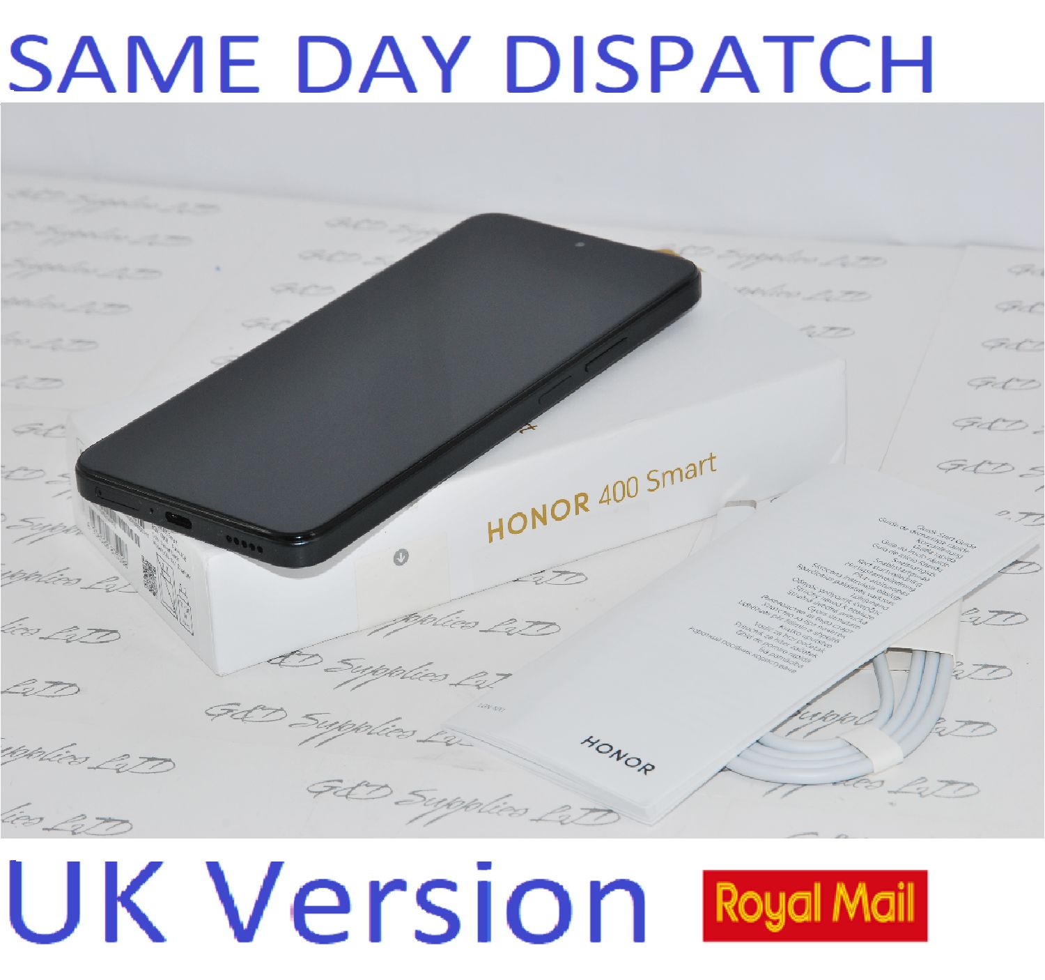 HONOR 400 Smart 5G Smartphone 128GB BLACK Dual SIM New condition UK version #