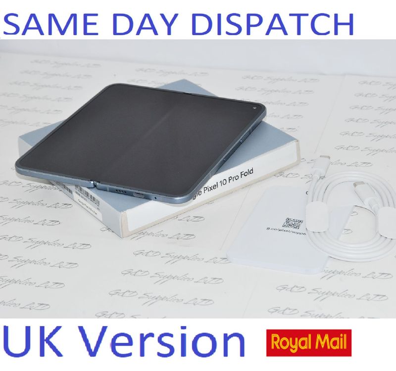 GOOGLE Pixel 10 Pro Fold 256GB Unlocked 5G  Moonstone New Condition unlocked,